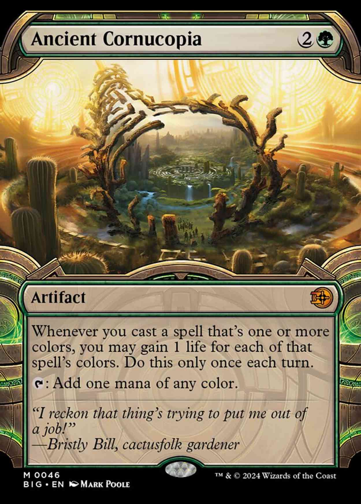 Ancient Cornucopia (Showcase) magic card front