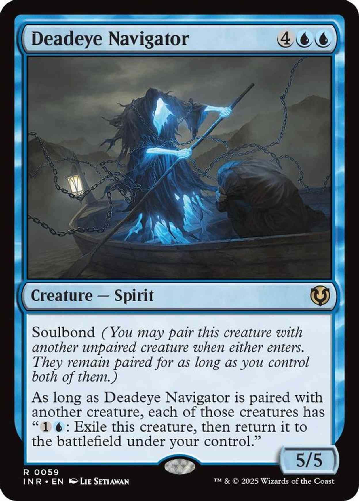 Deadeye Navigator magic card front