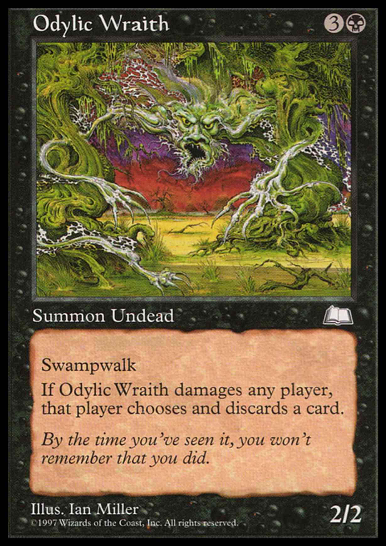 Odylic Wraith magic card front