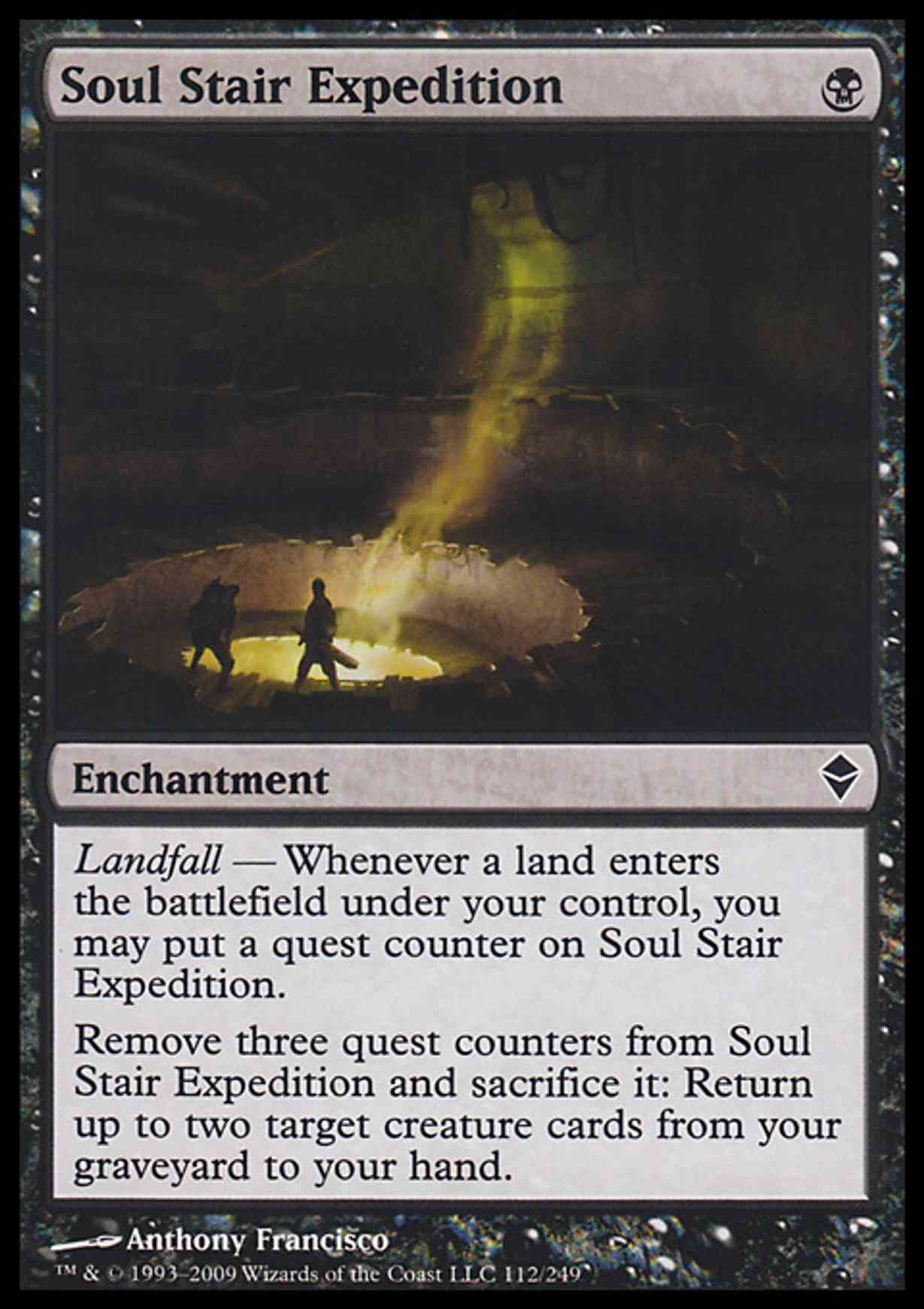 Soul Stair Expedition magic card front