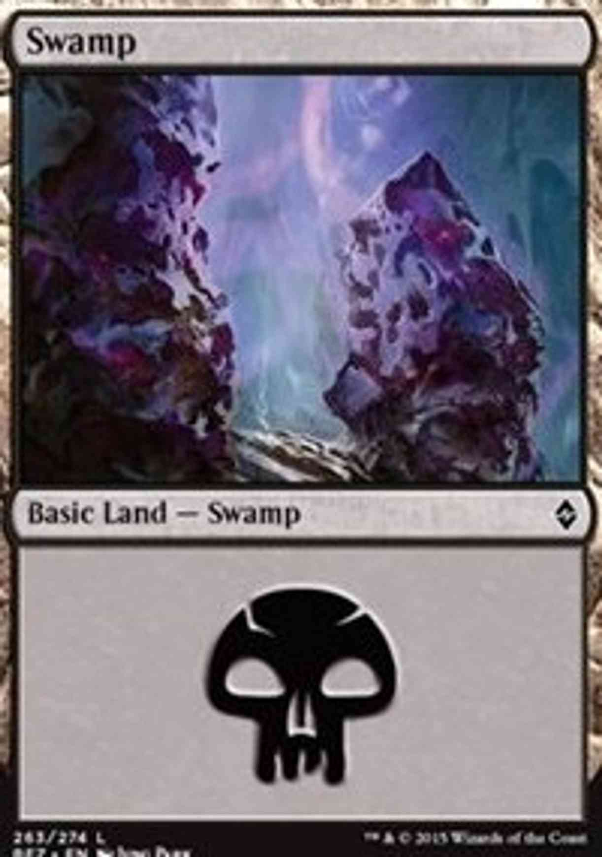 Swamp (263) magic card front