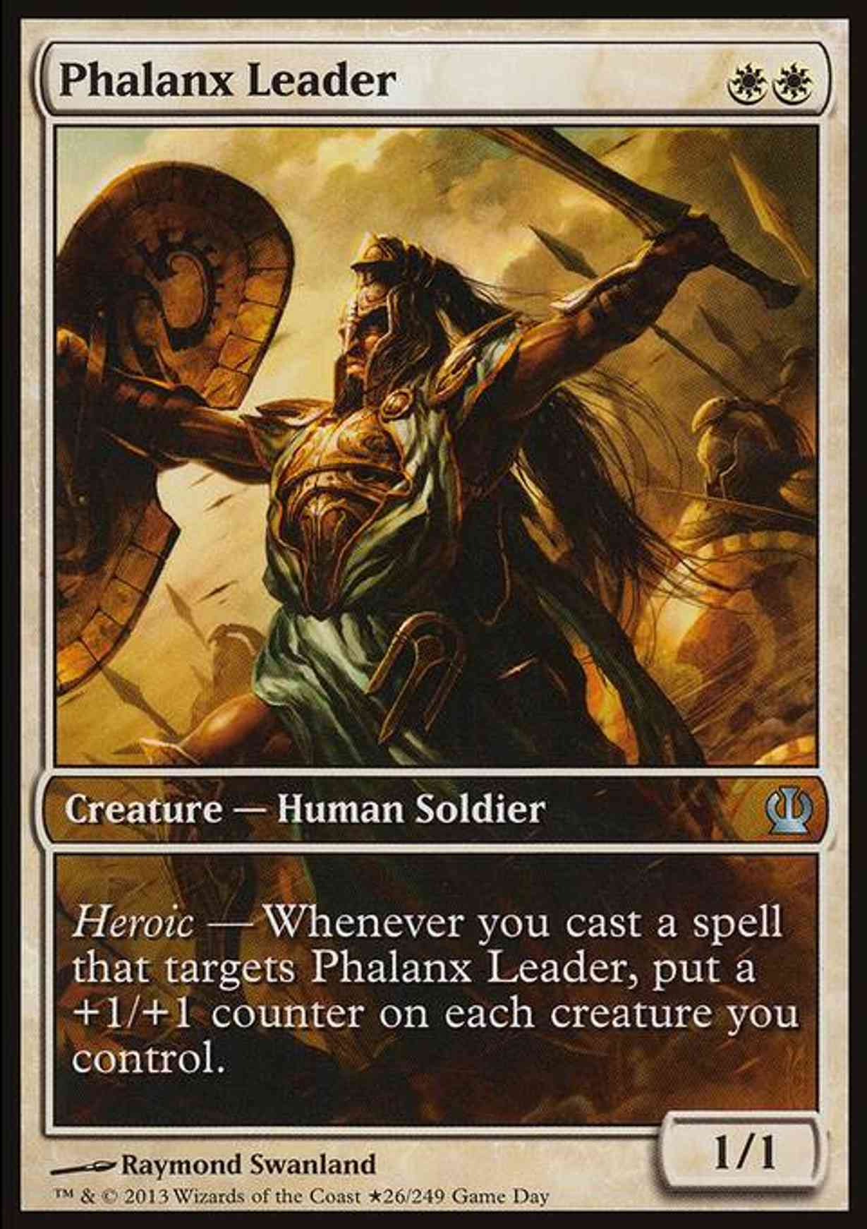 Phalanx Leader magic card front