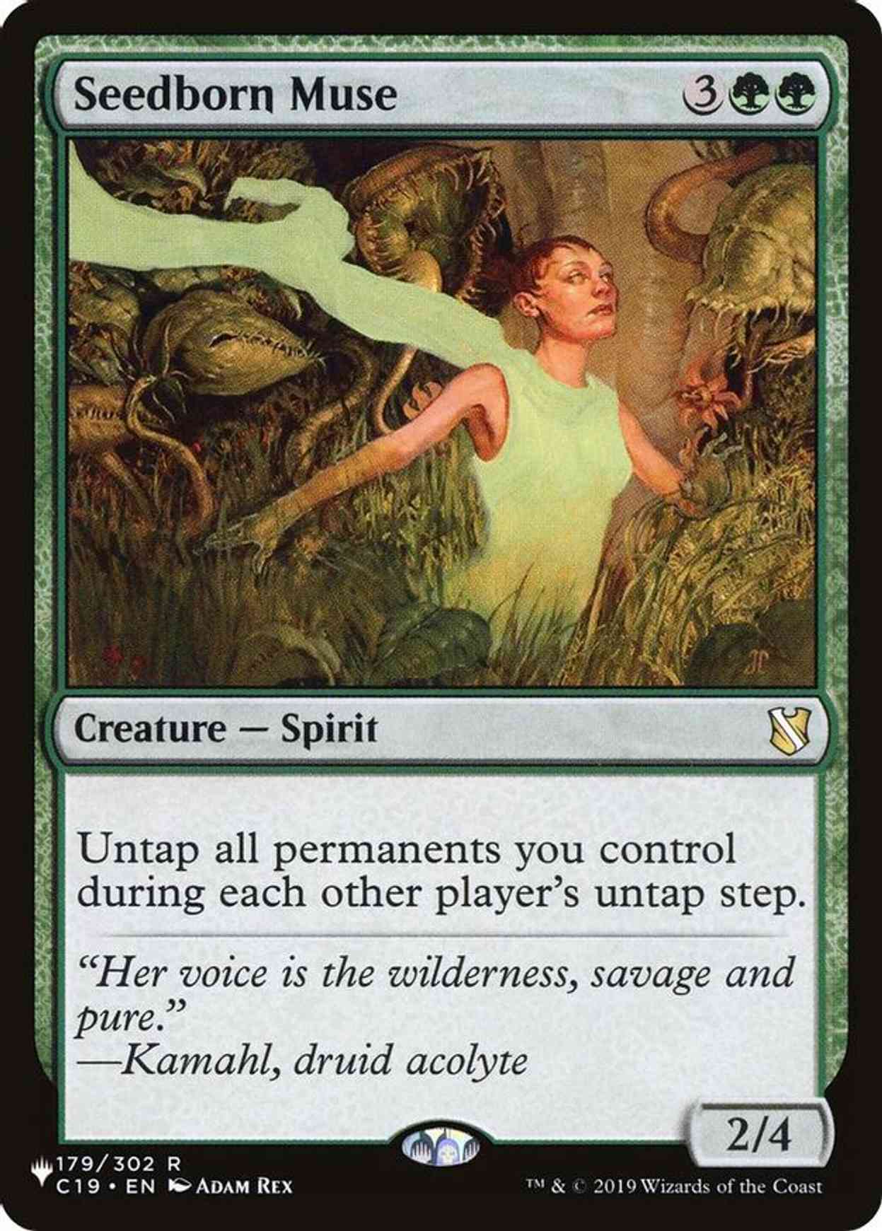 Seedborn Muse magic card front