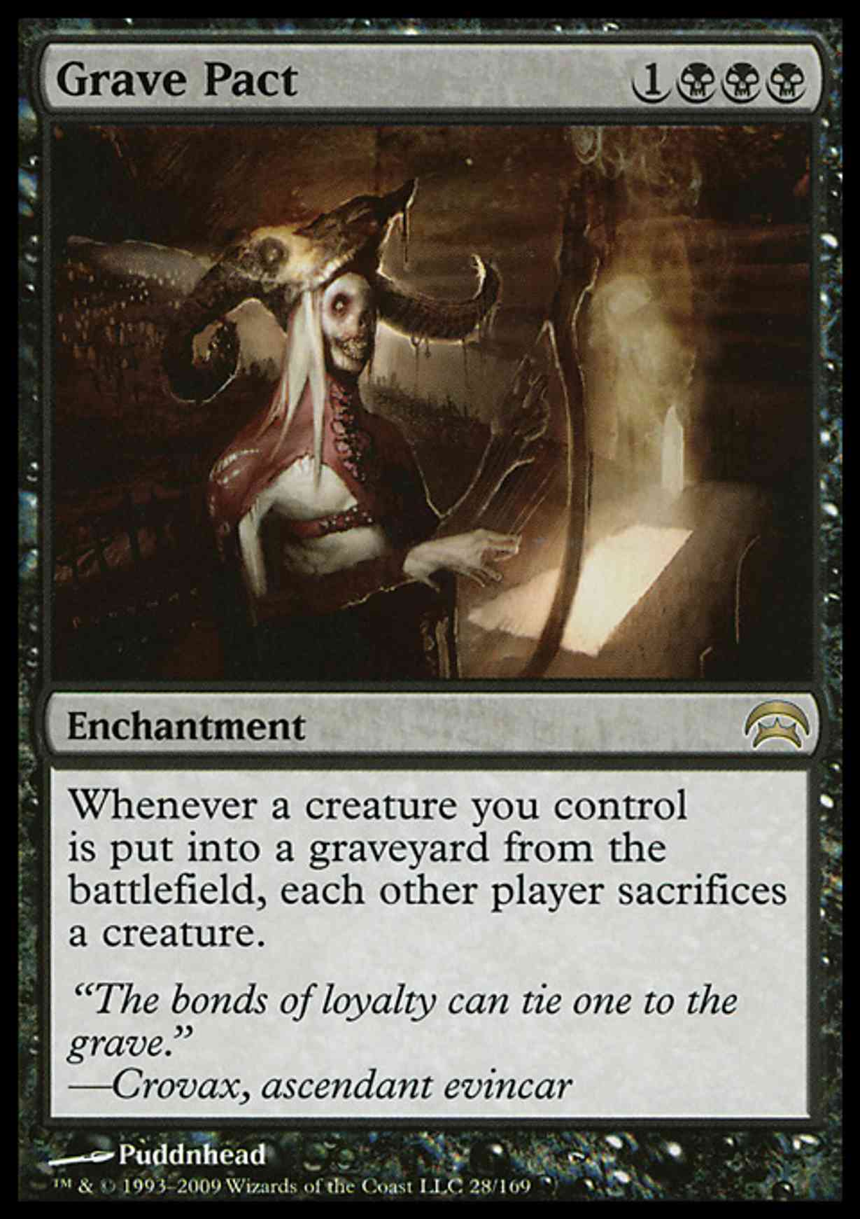 Grave Pact magic card front