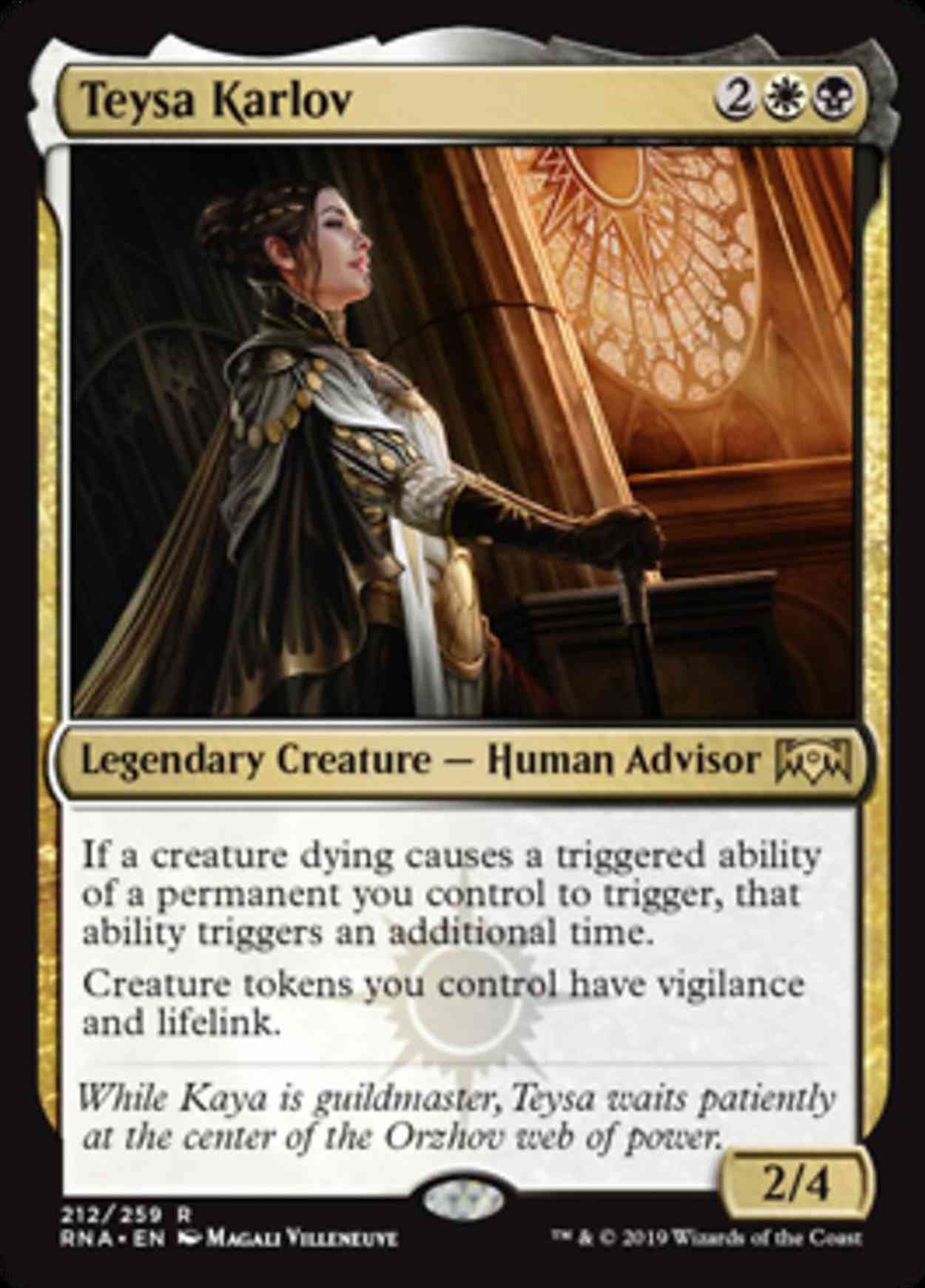 Teysa Karlov magic card front