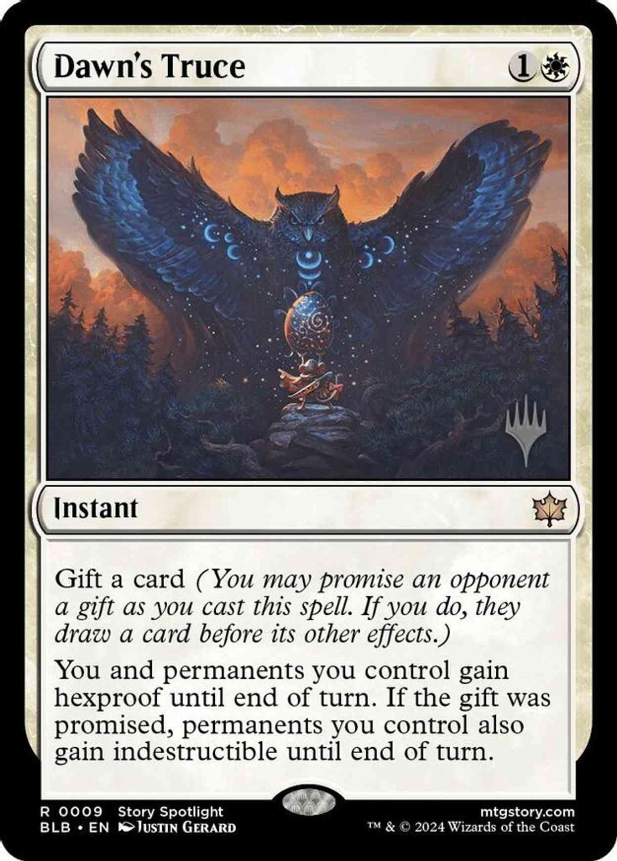 Dawn's Truce magic card front