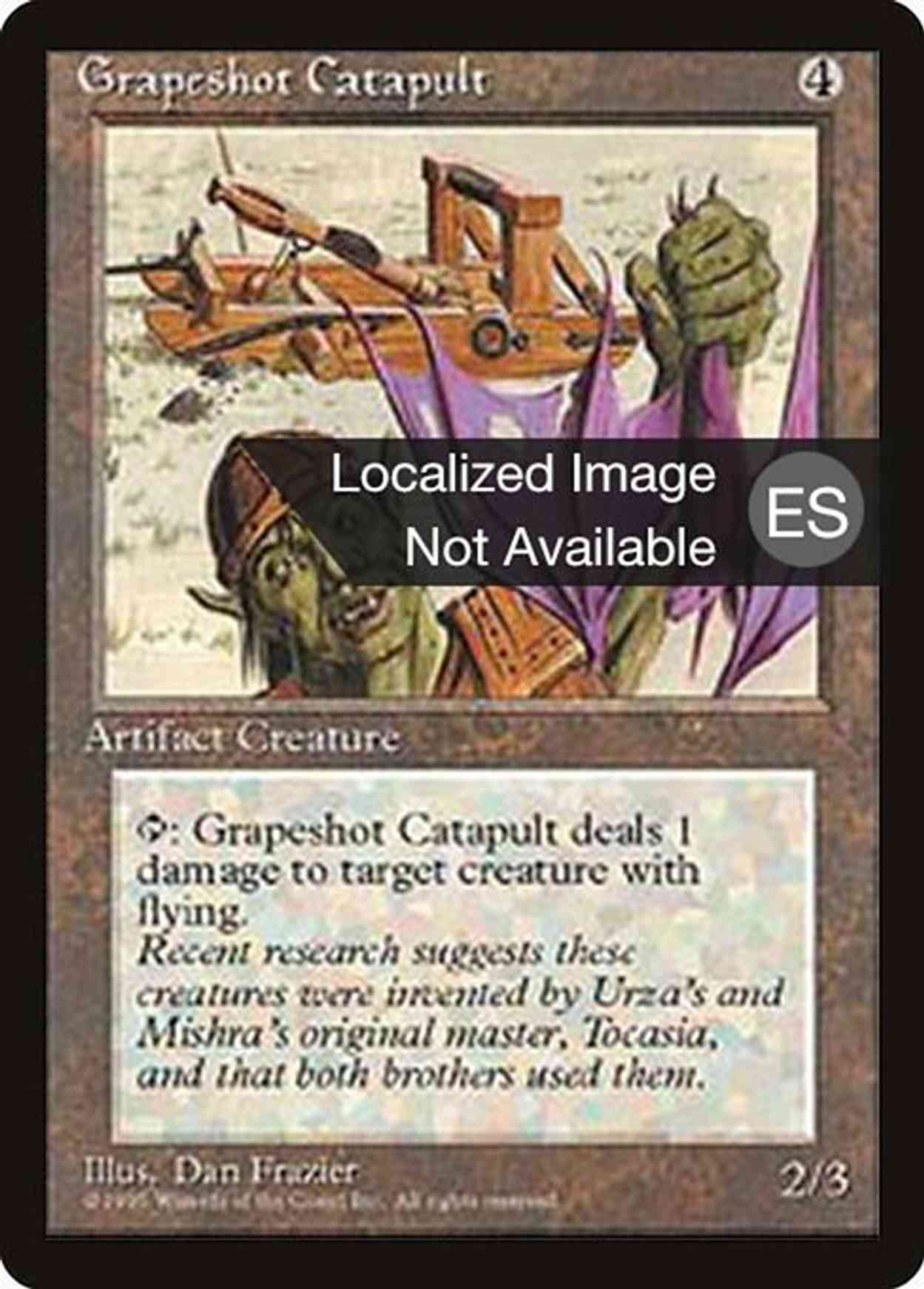 Grapeshot Catapult magic card front