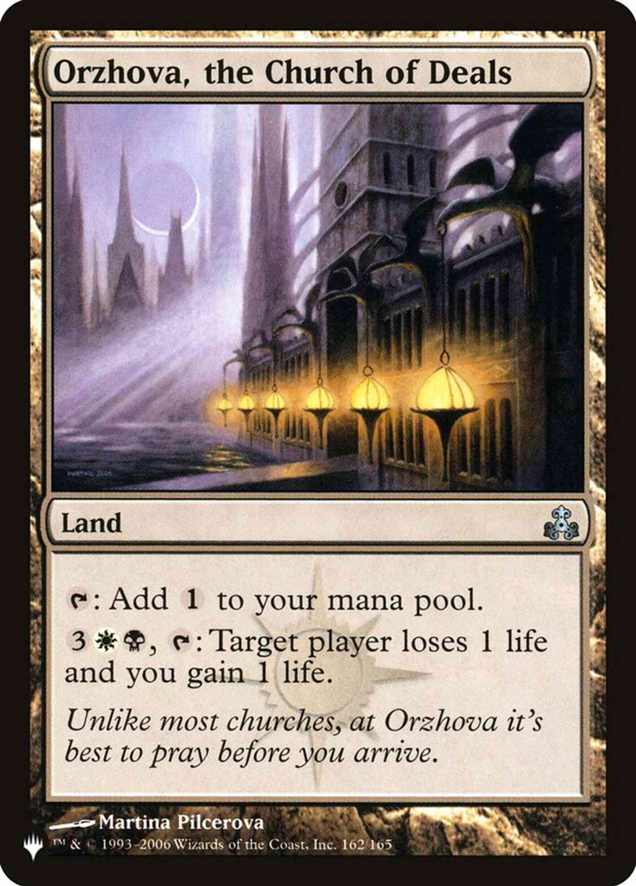 Orzhova, the Church of Deals magic card front