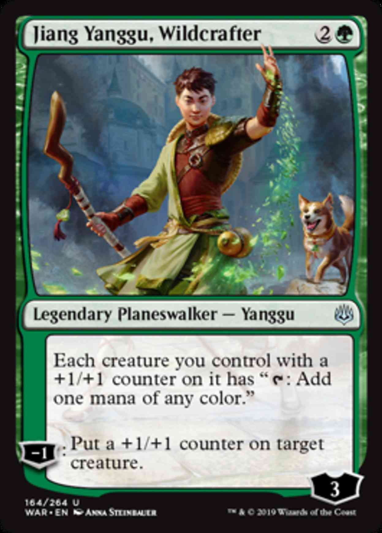 Jiang Yanggu, Wildcrafter magic card front