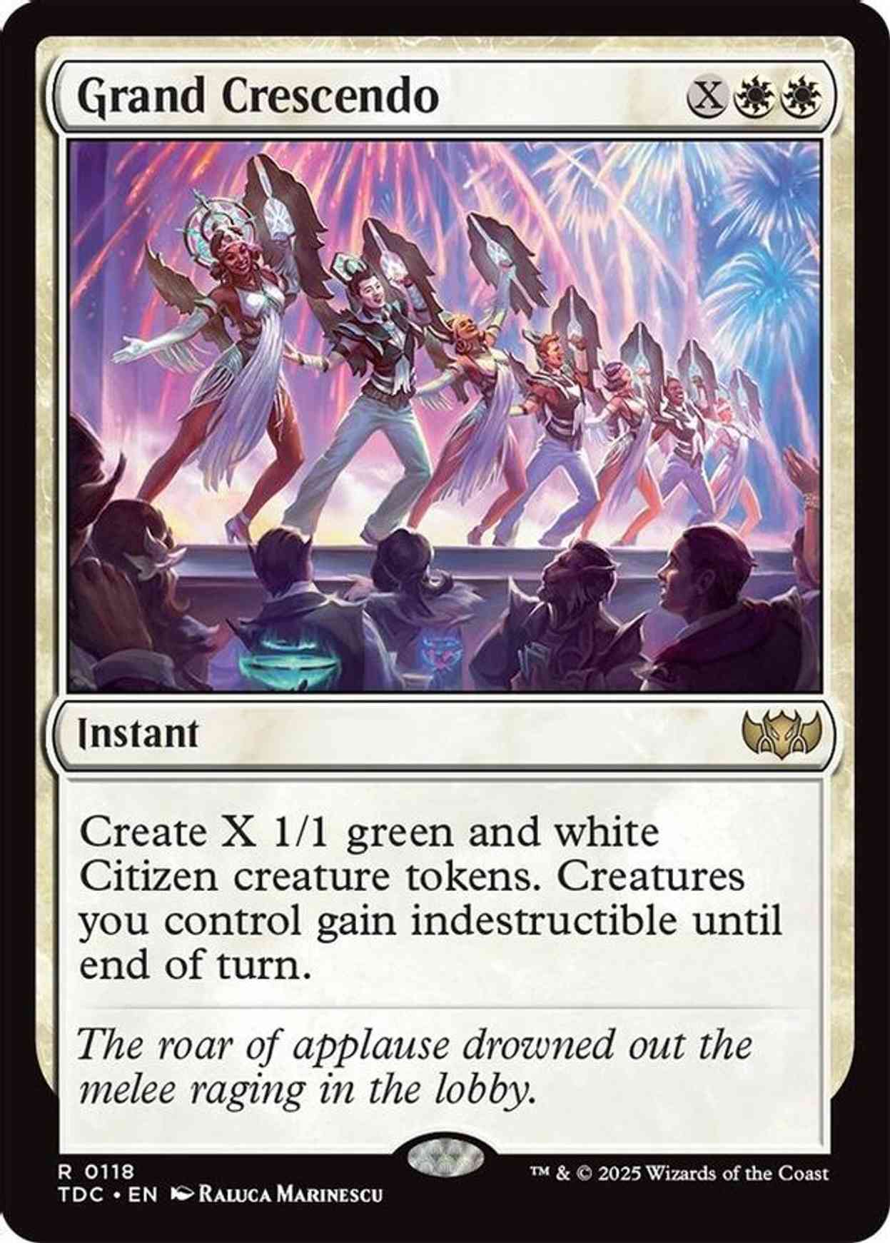 Grand Crescendo magic card front
