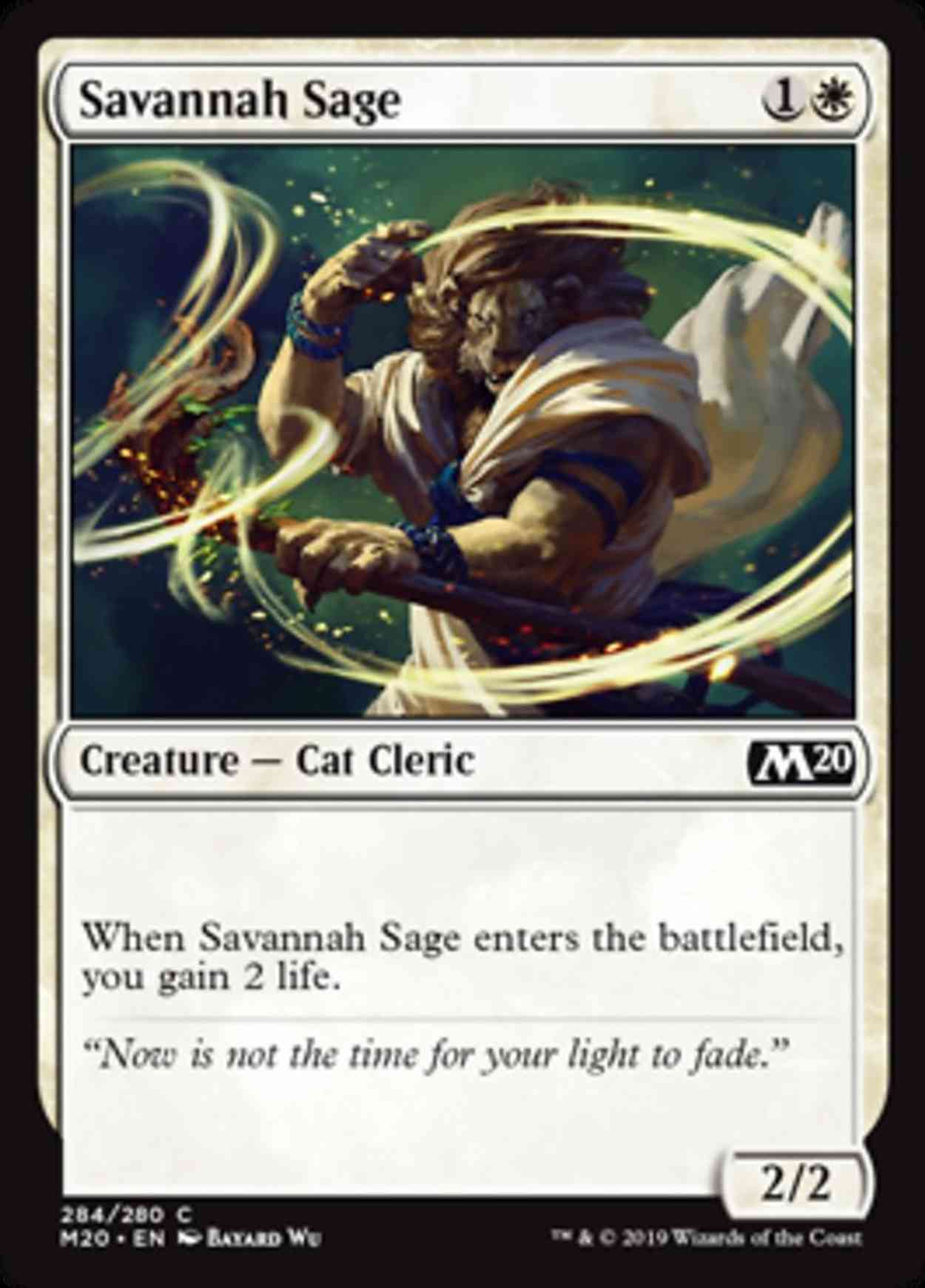 Savannah Sage magic card front