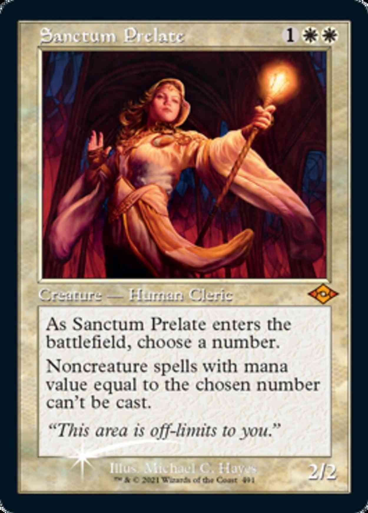 Sanctum Prelate magic card front