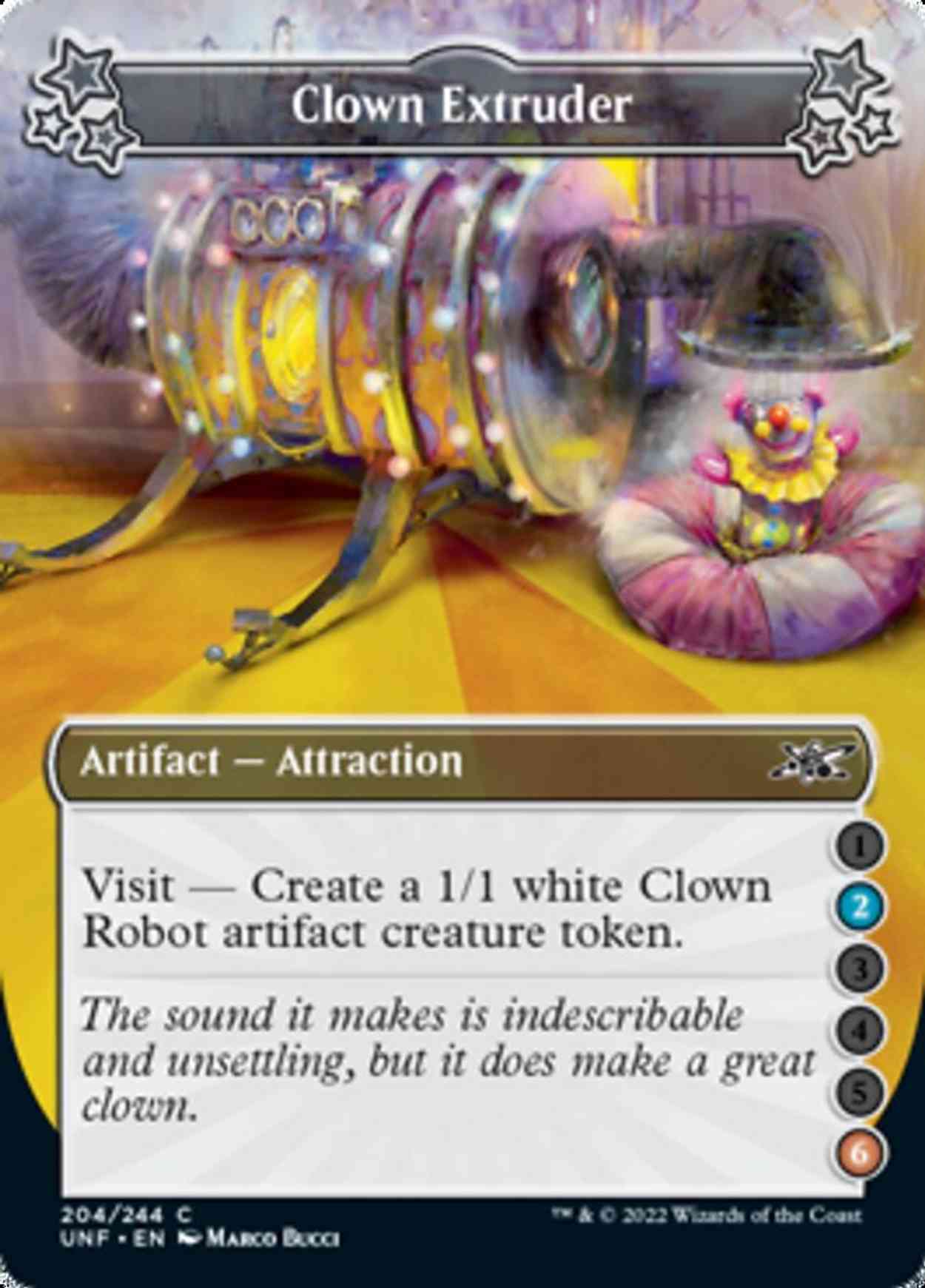 Clown Extruder (2-6) magic card front