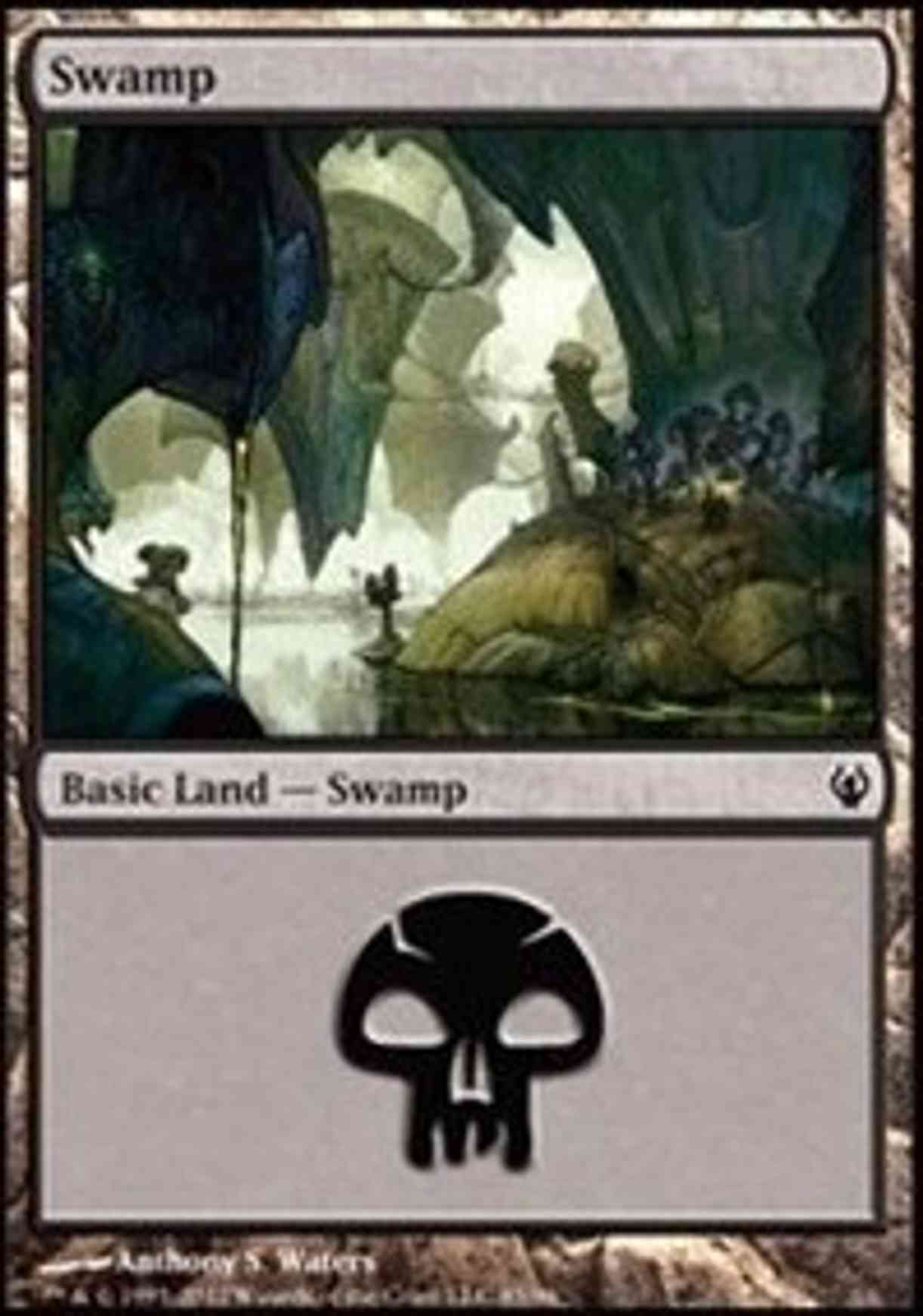 Swamp (85) magic card front