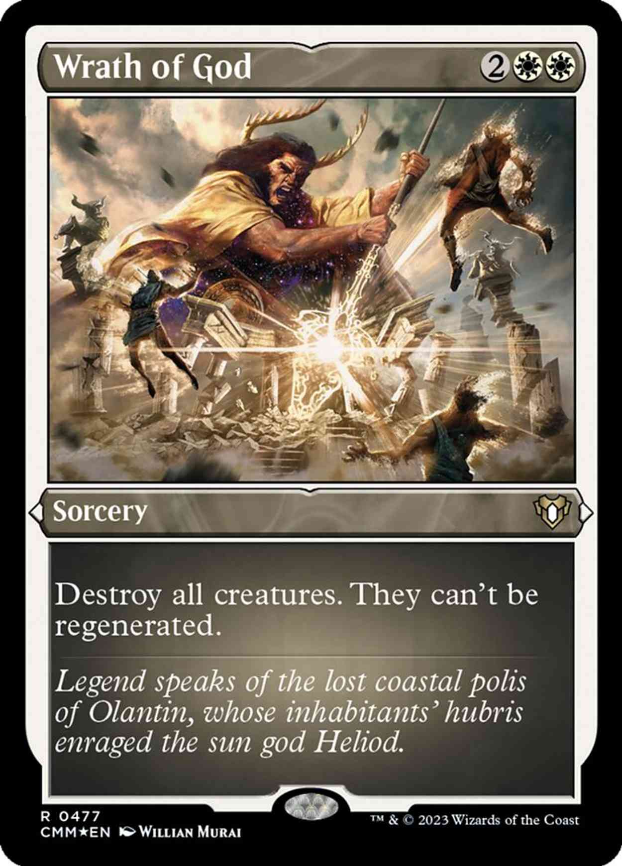 Wrath of God (Foil Etched) magic card front