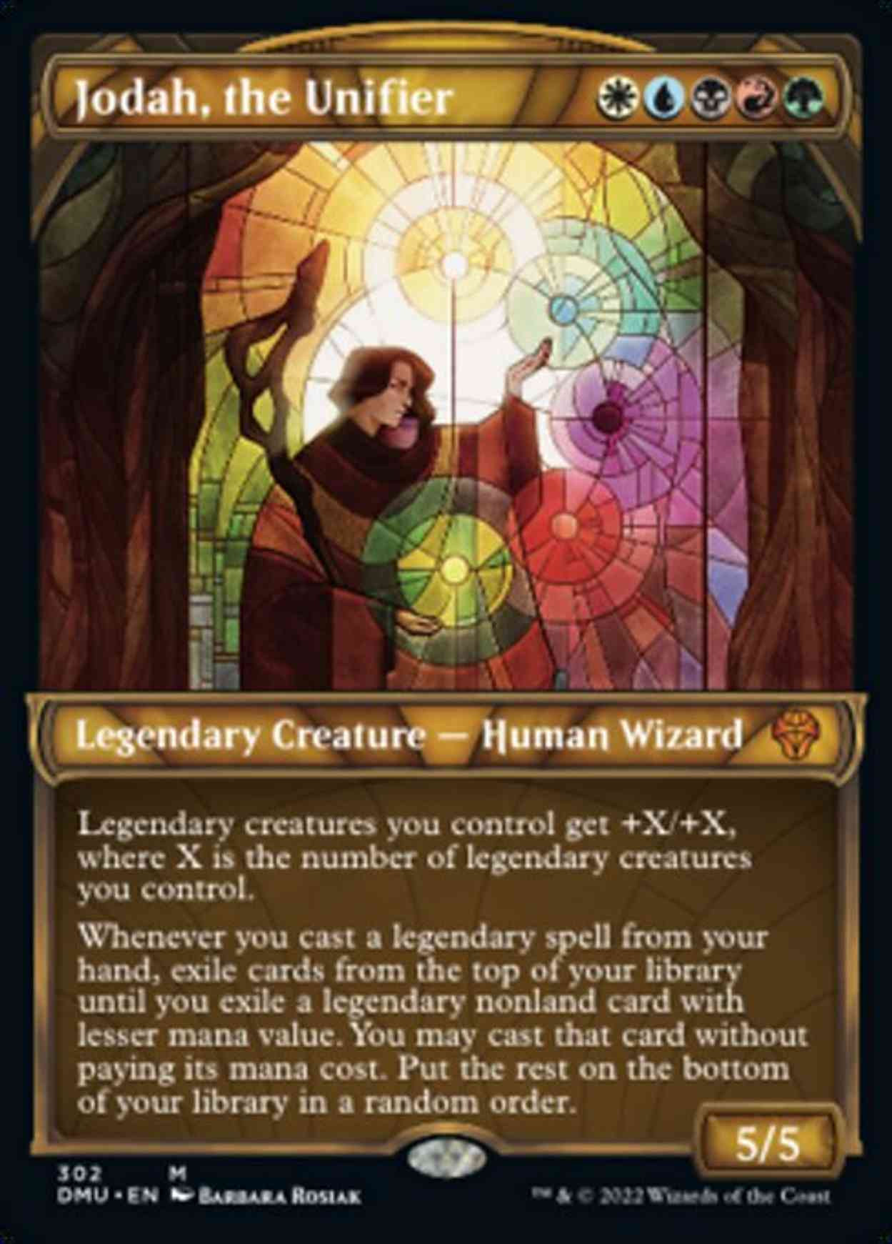 Jodah, the Unifier (Showcase) magic card front