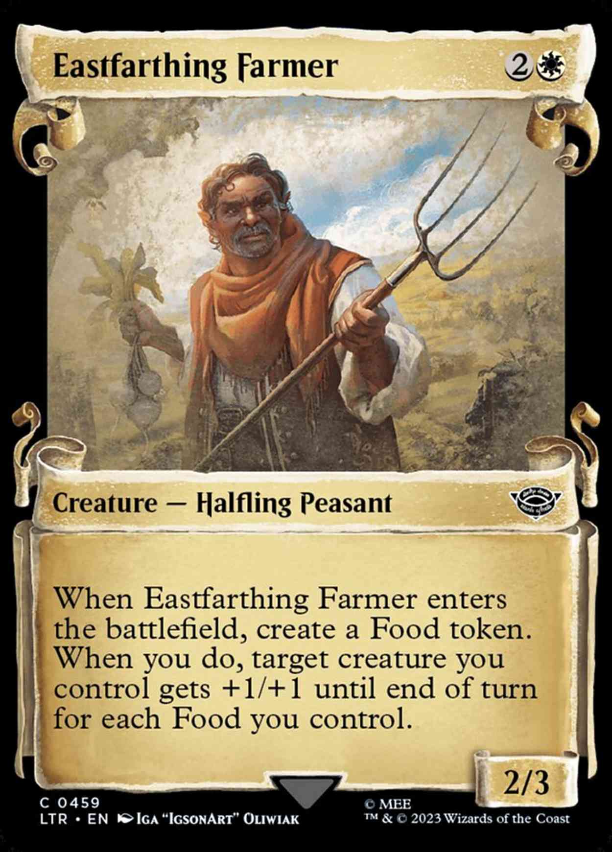 Eastfarthing Farmer (Showcase Scrolls) magic card front