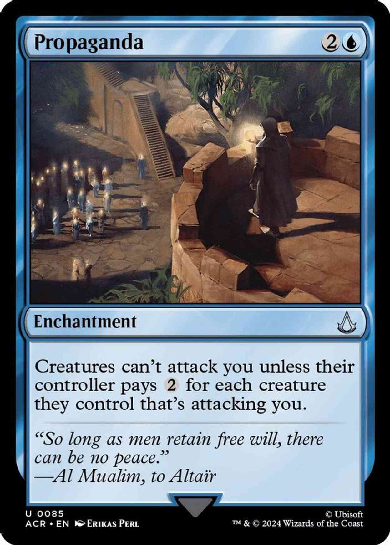 Propaganda magic card front