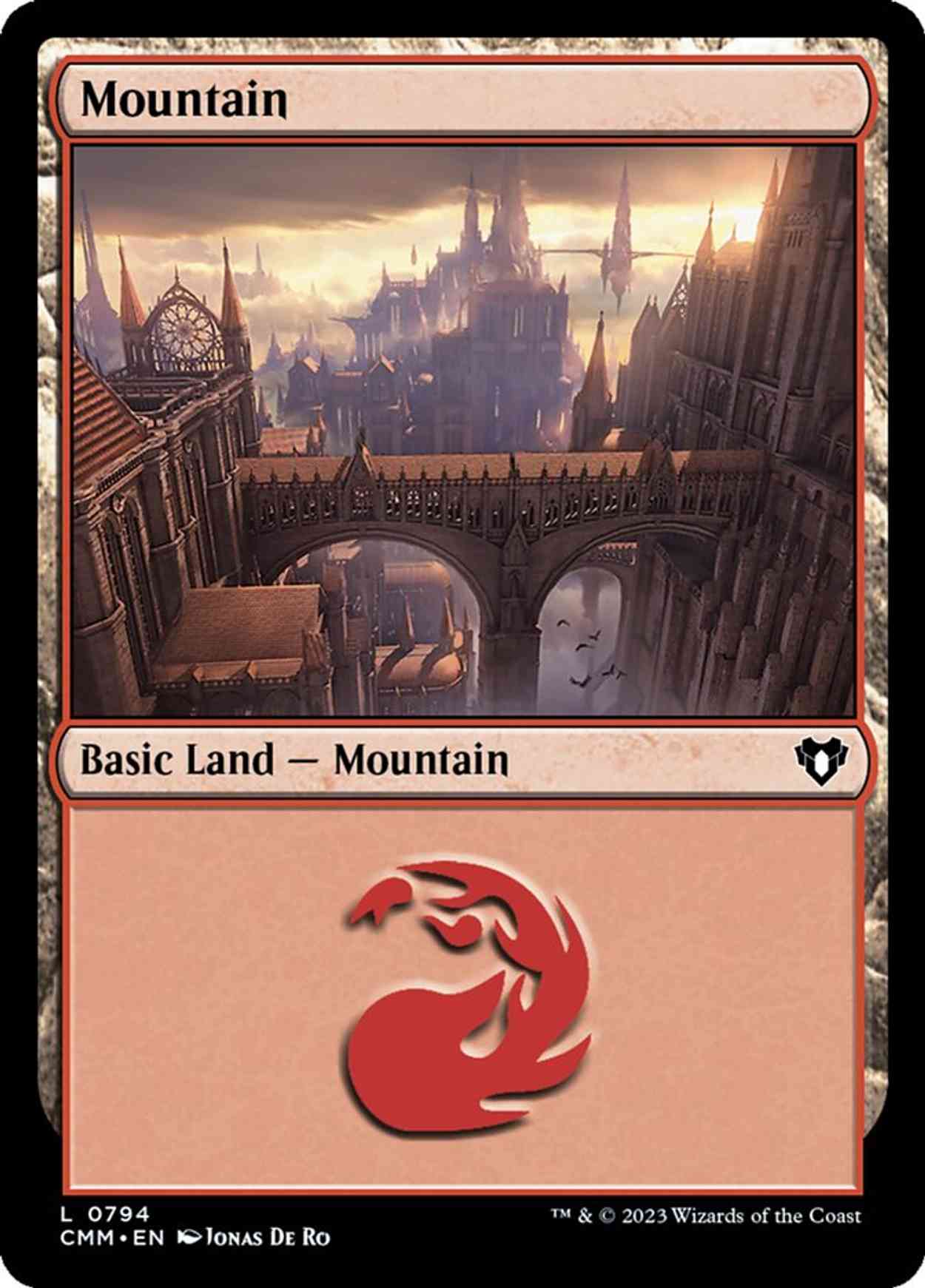 Mountain (0794) magic card front