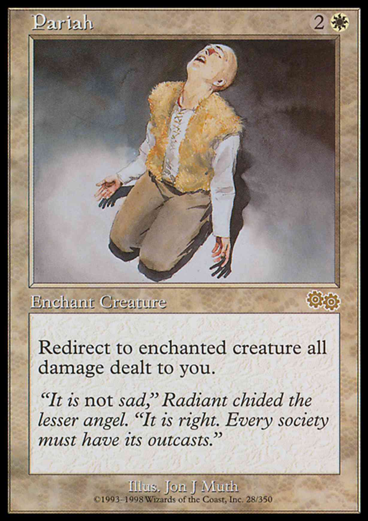 Pariah magic card front
