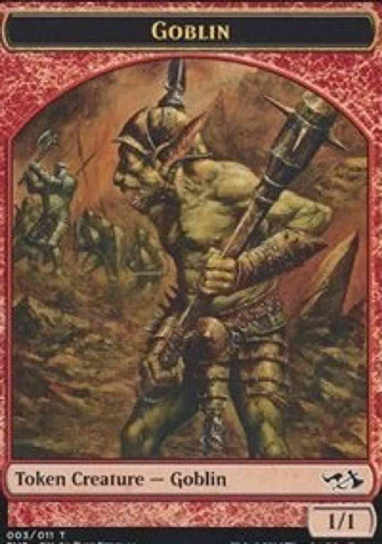 Goblin Token (Elves vs. Goblins) magic card front