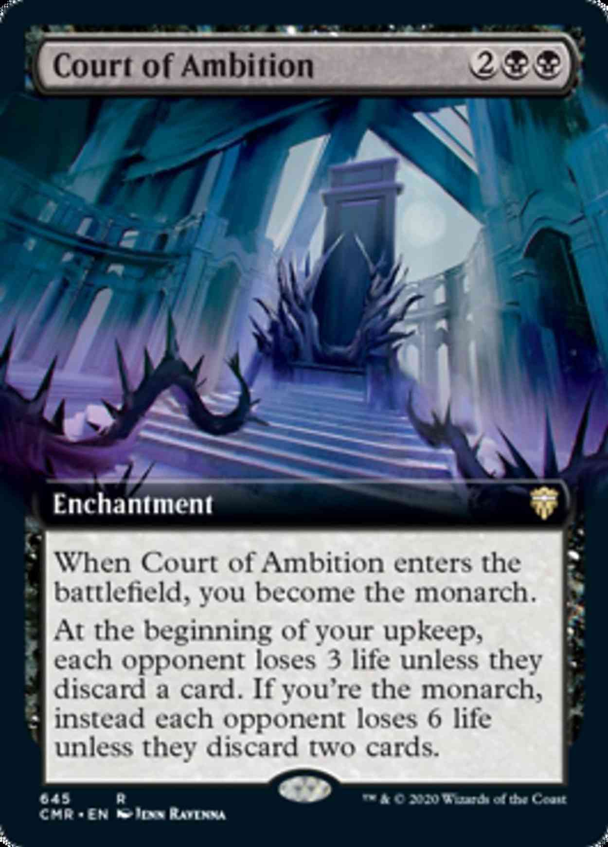 Court of Ambition (Extended Art) magic card front