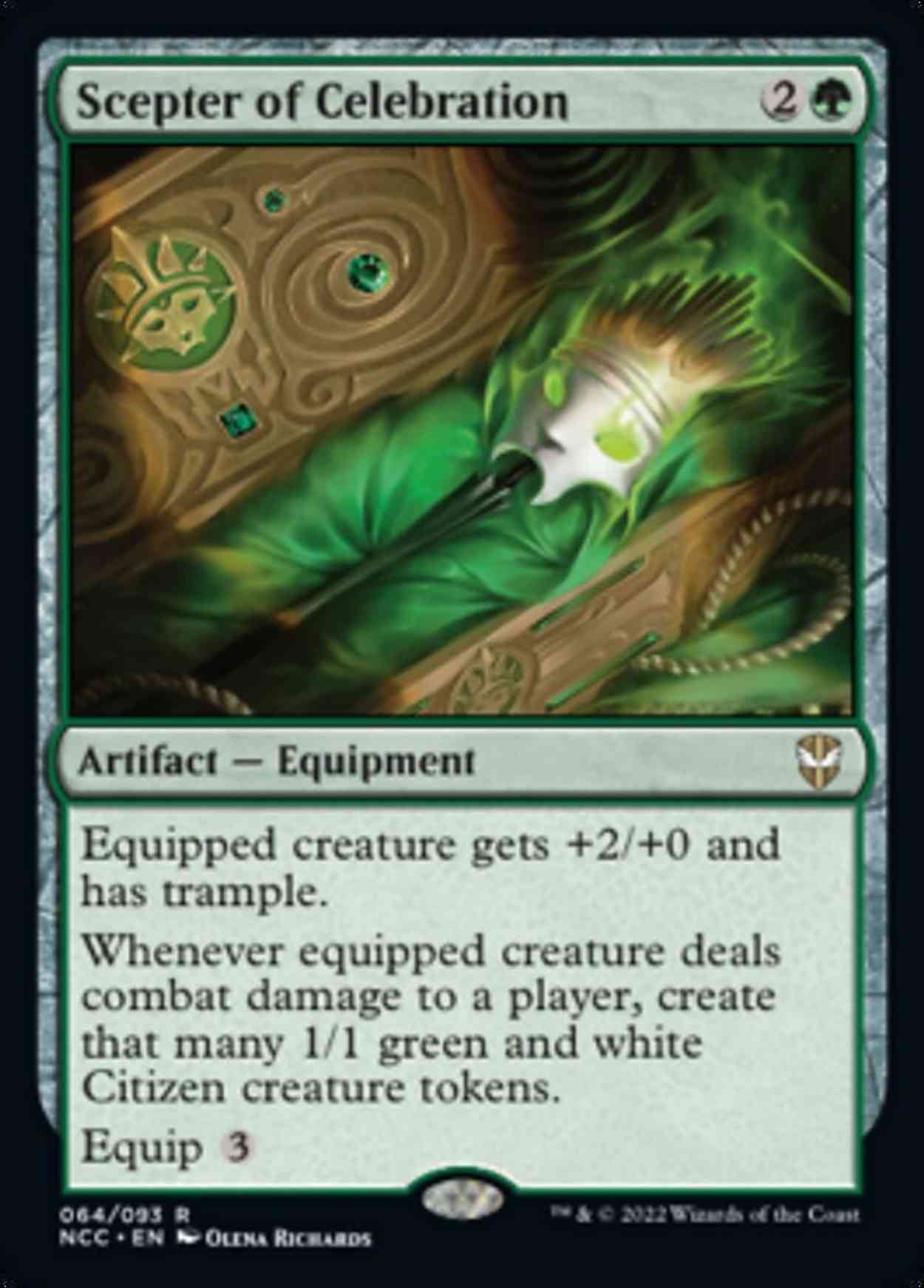 Scepter of Celebration magic card front