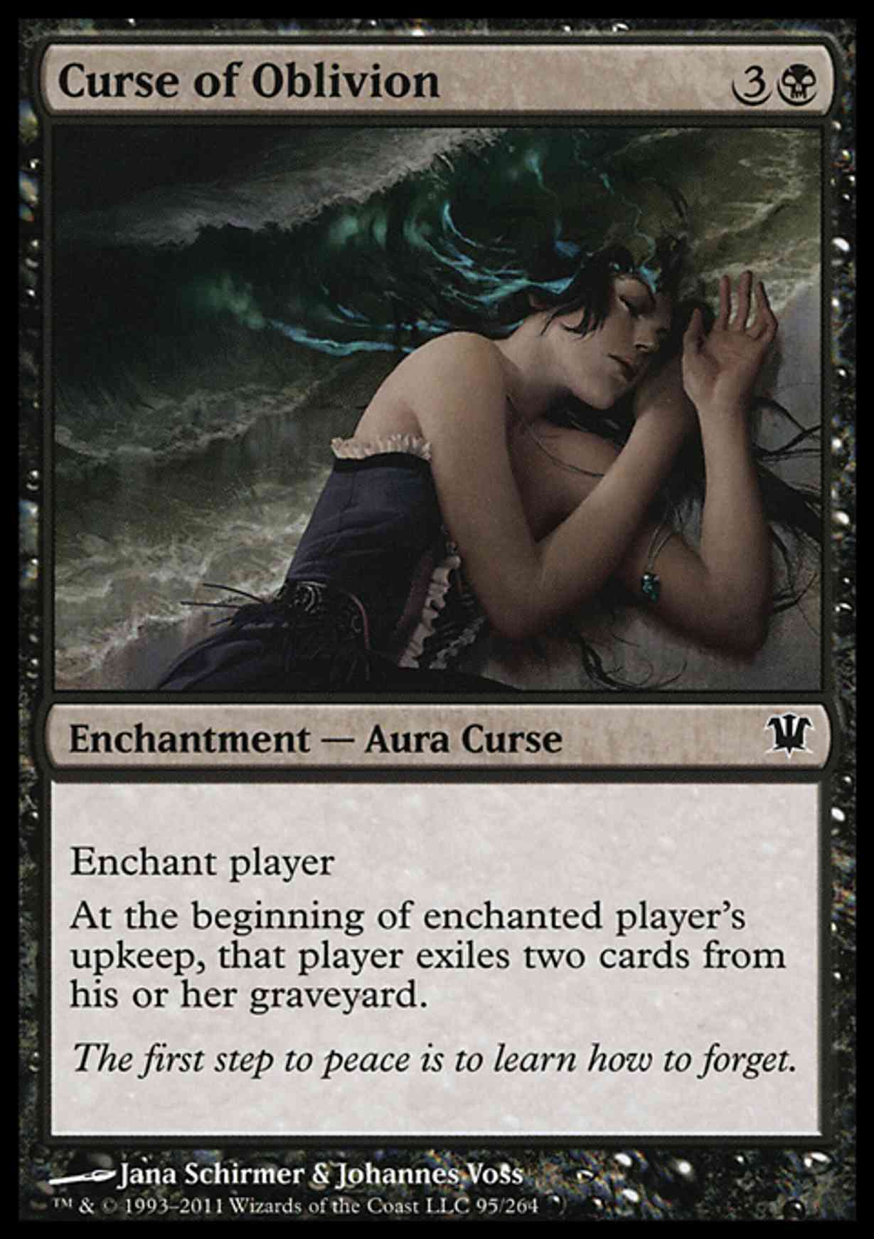 Curse of Oblivion magic card front