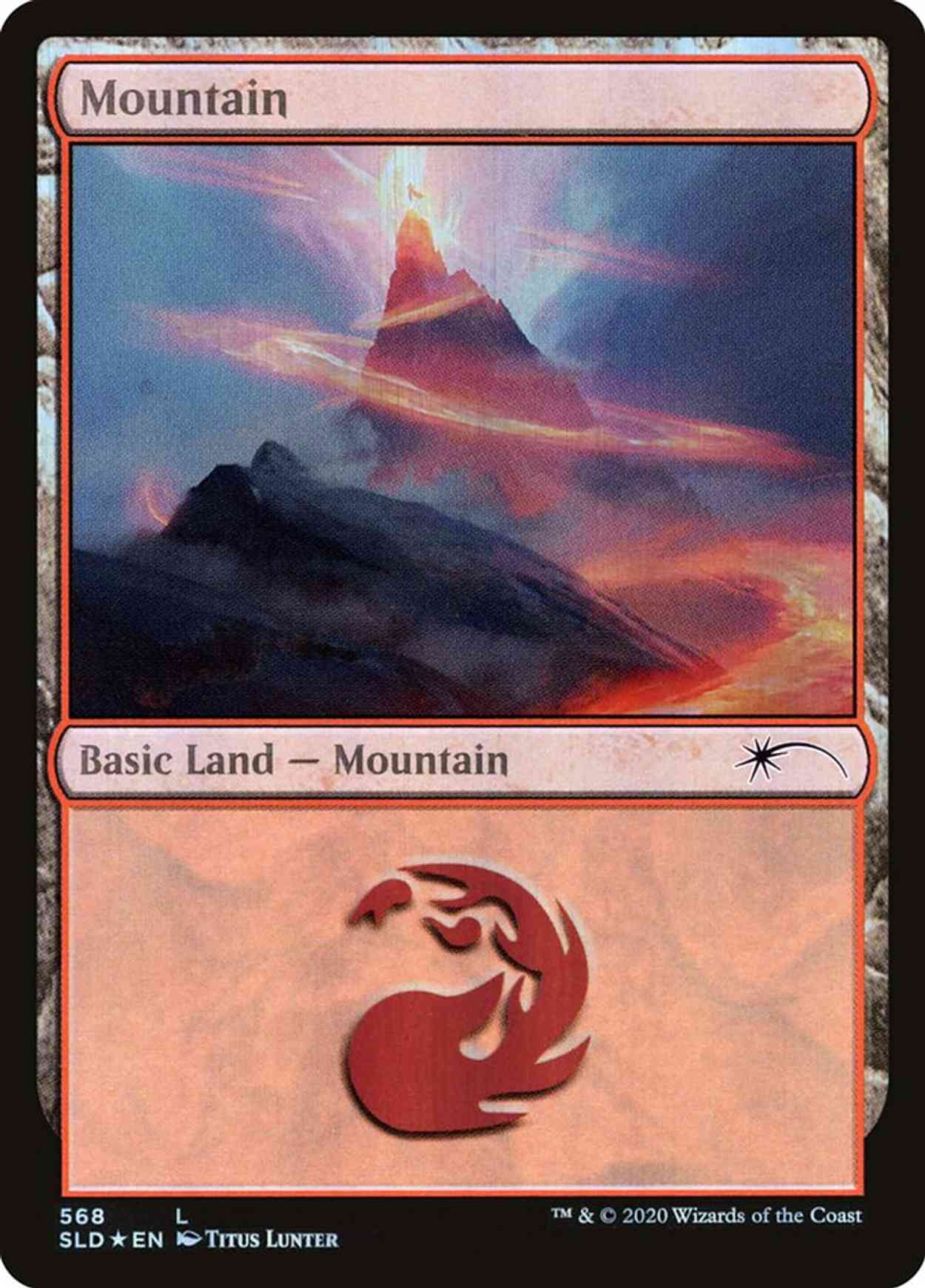 Mountain (568) magic card front