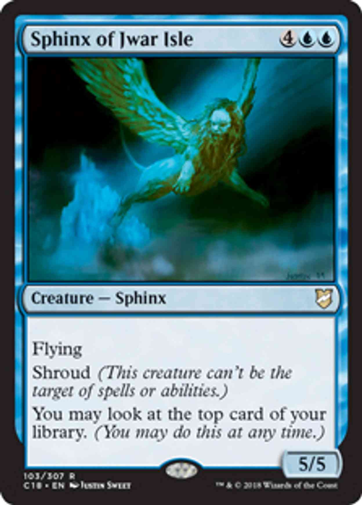 Sphinx of Jwar Isle magic card front