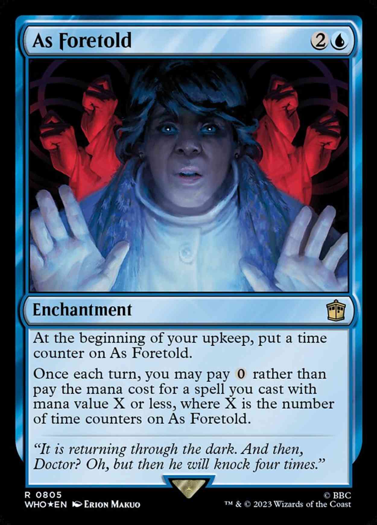 As Foretold (Surge Foil) magic card front