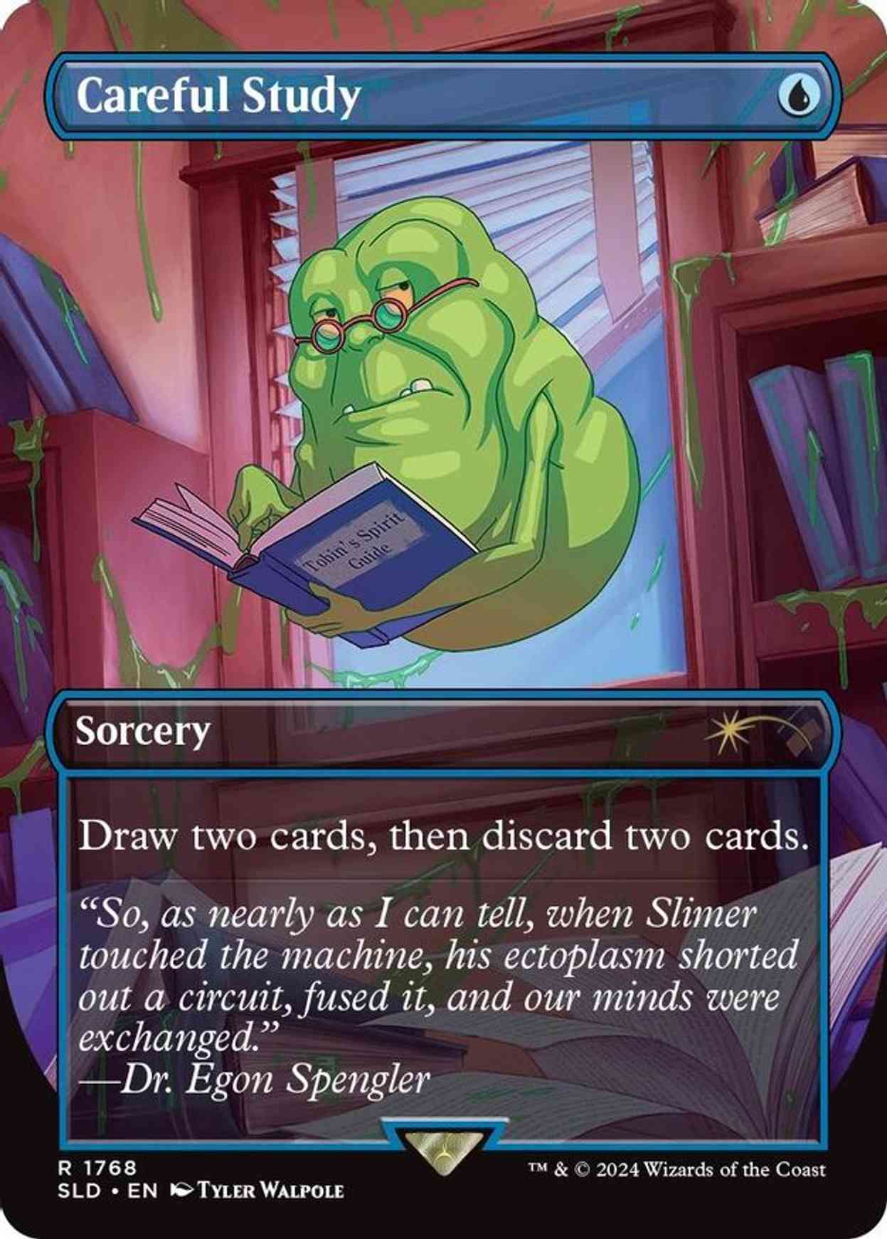 Careful Study magic card front