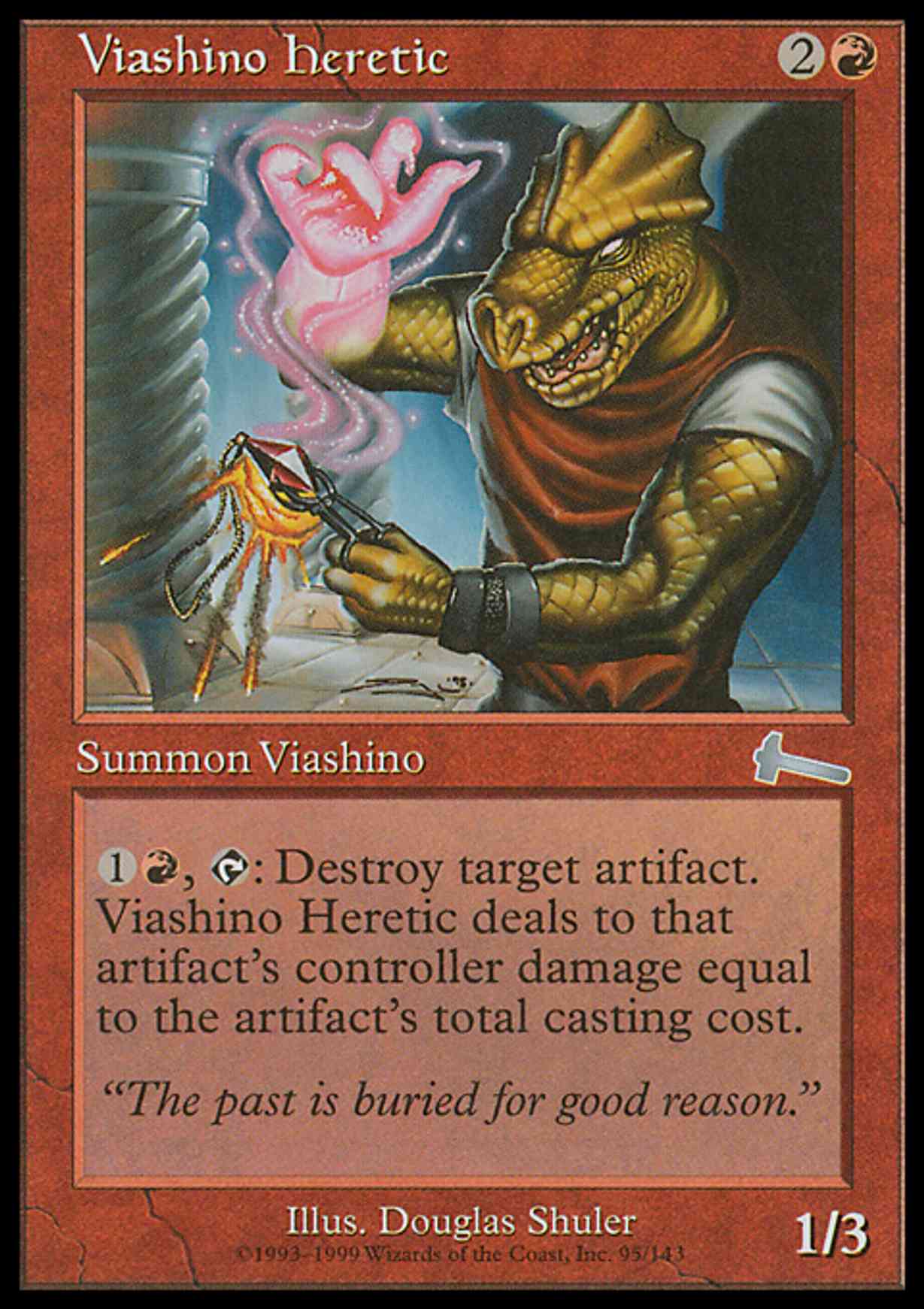 Viashino Heretic magic card front