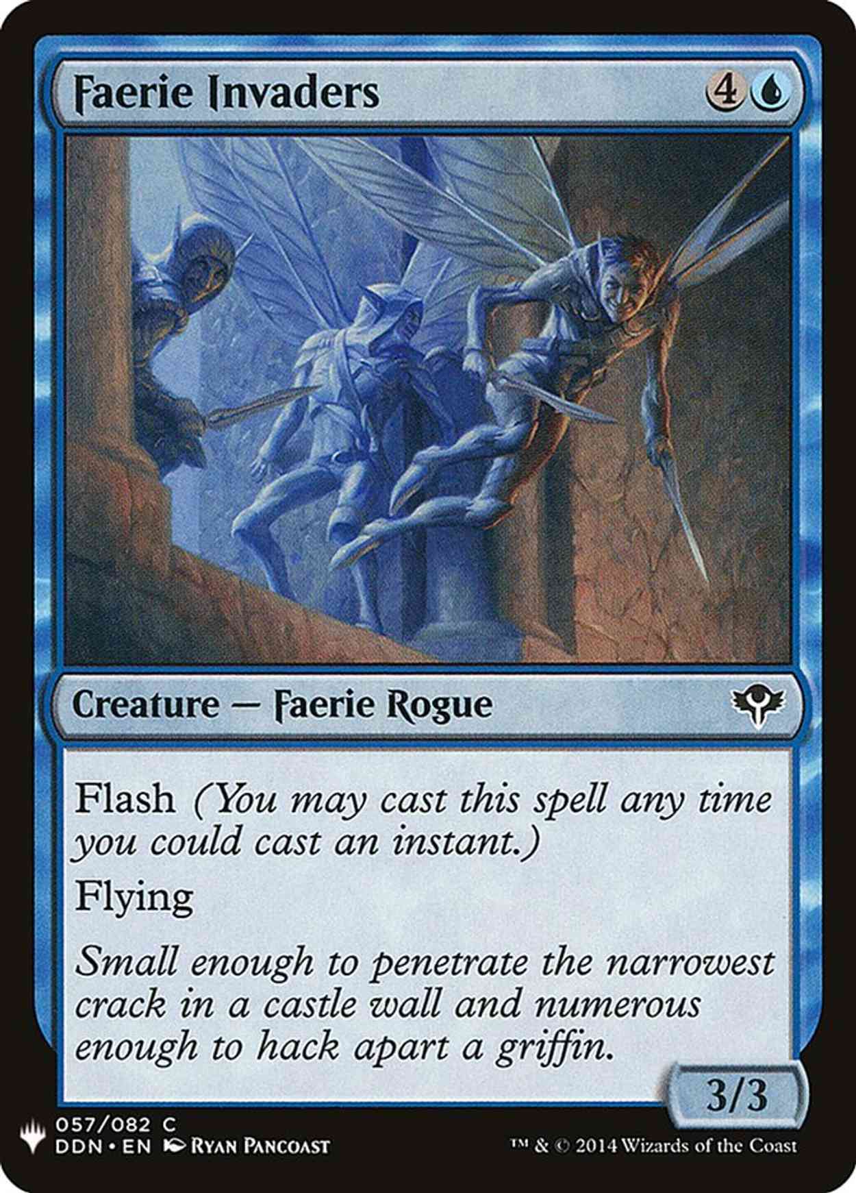 Faerie Invaders magic card front