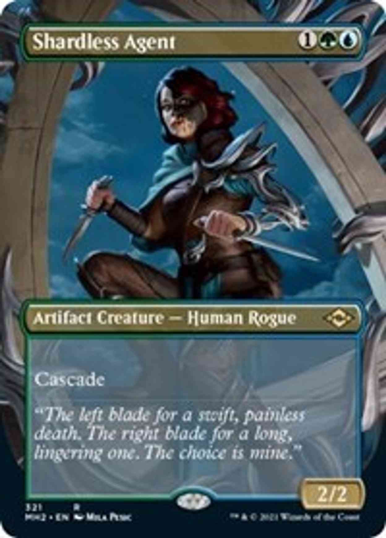 Shardless Agent (Borderless) magic card front
