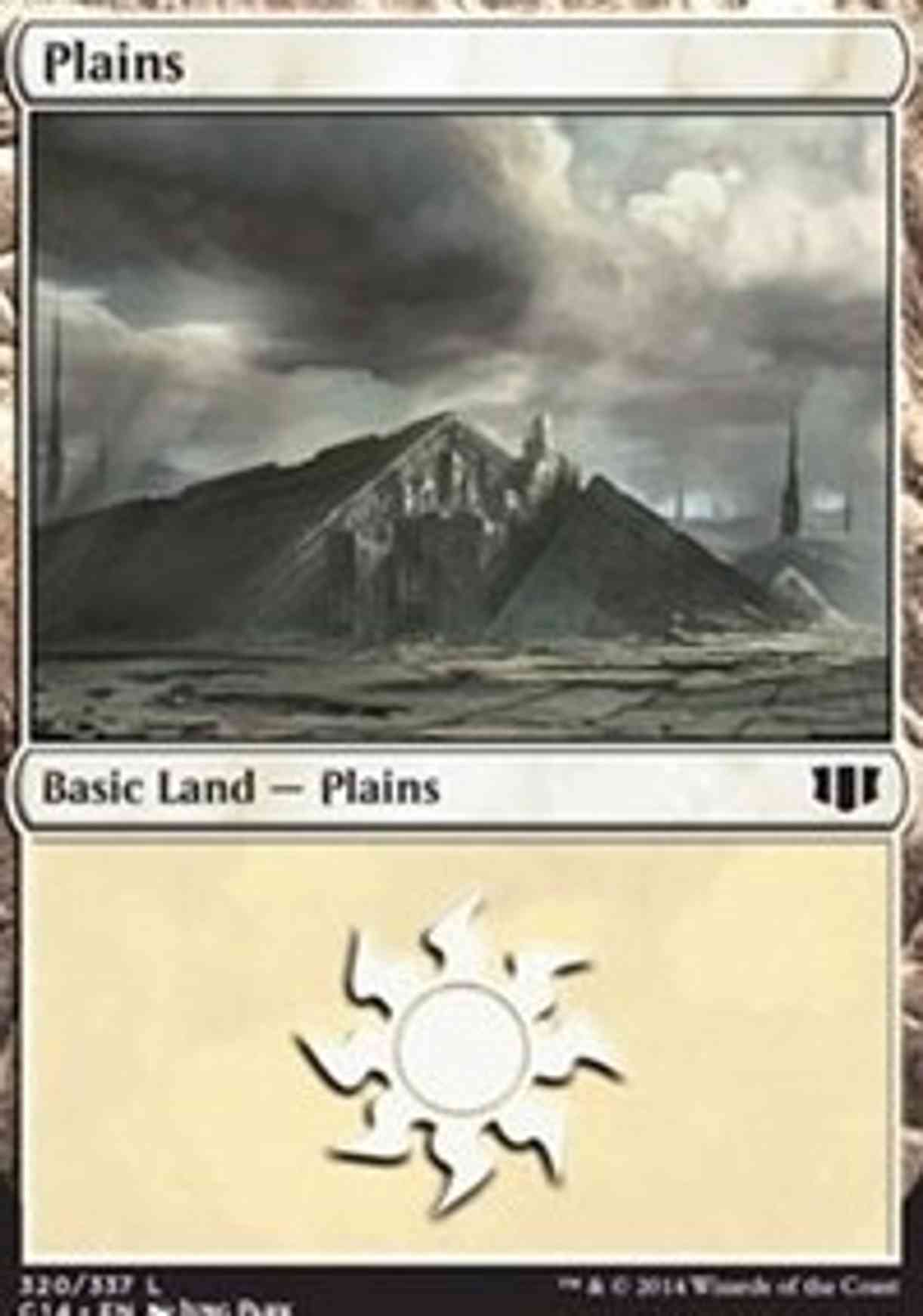 Plains (320) magic card front
