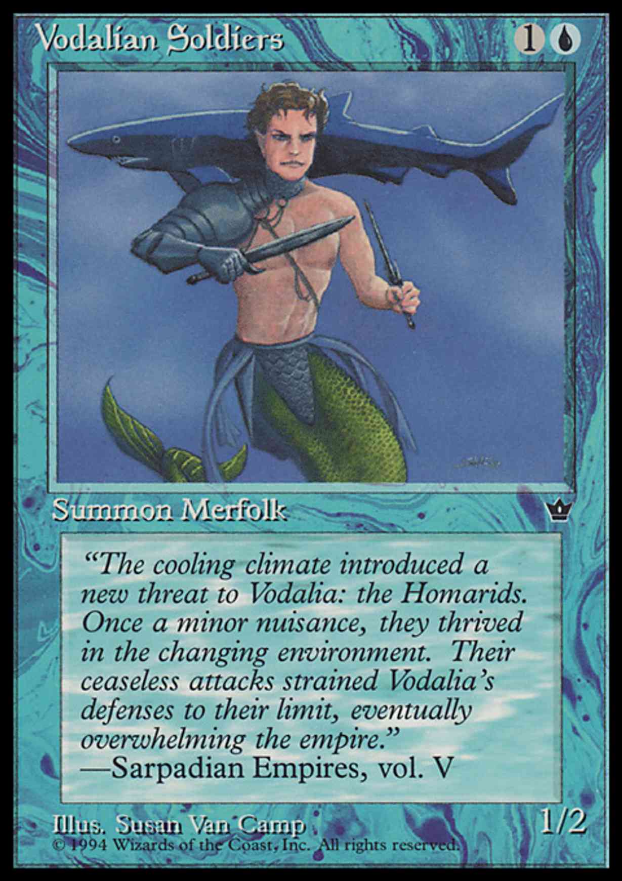 Vodalian Soldiers (Camp) magic card front
