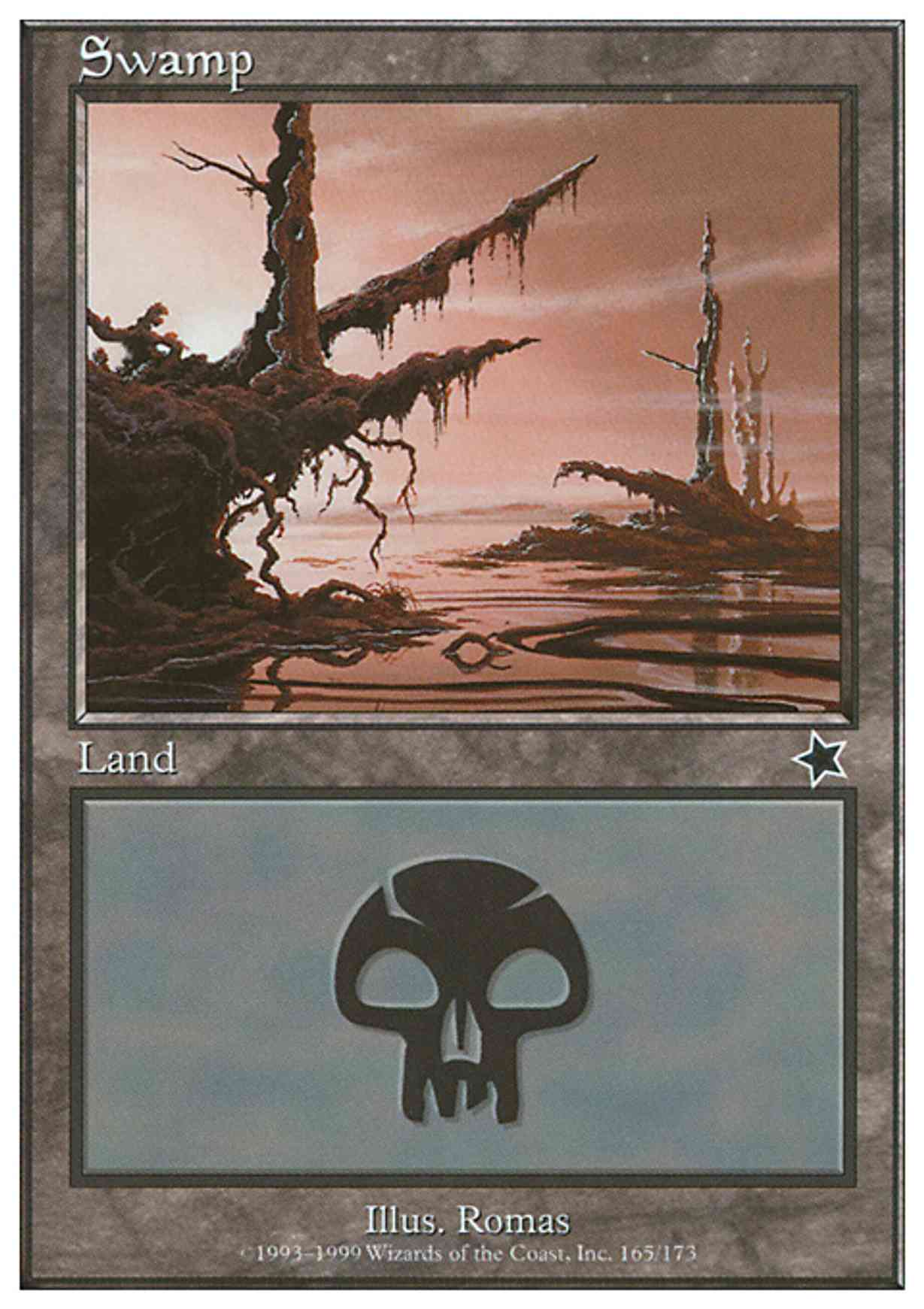 Swamp (165)  magic card front
