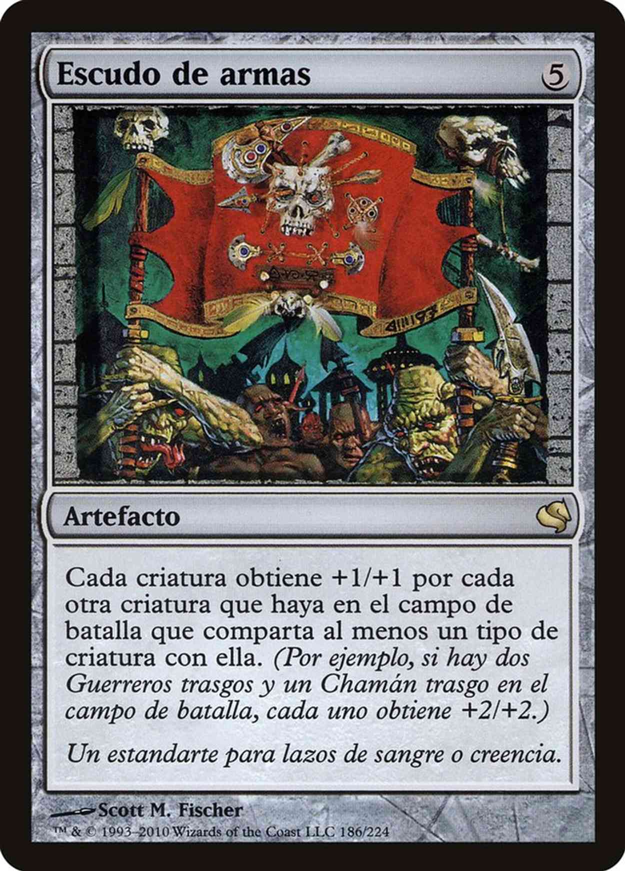 Coat of Arms (Retro Frame) magic card front