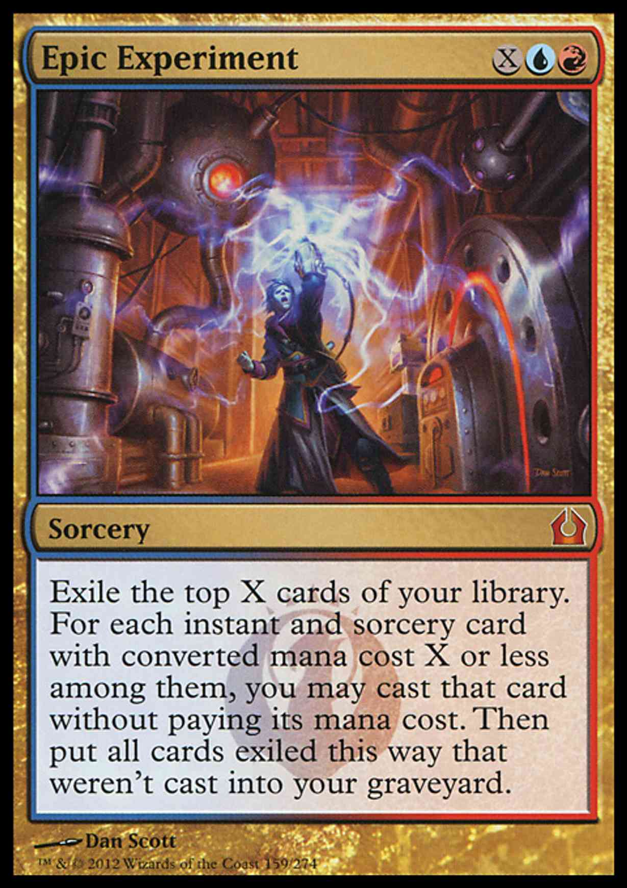 Epic Experiment magic card front
