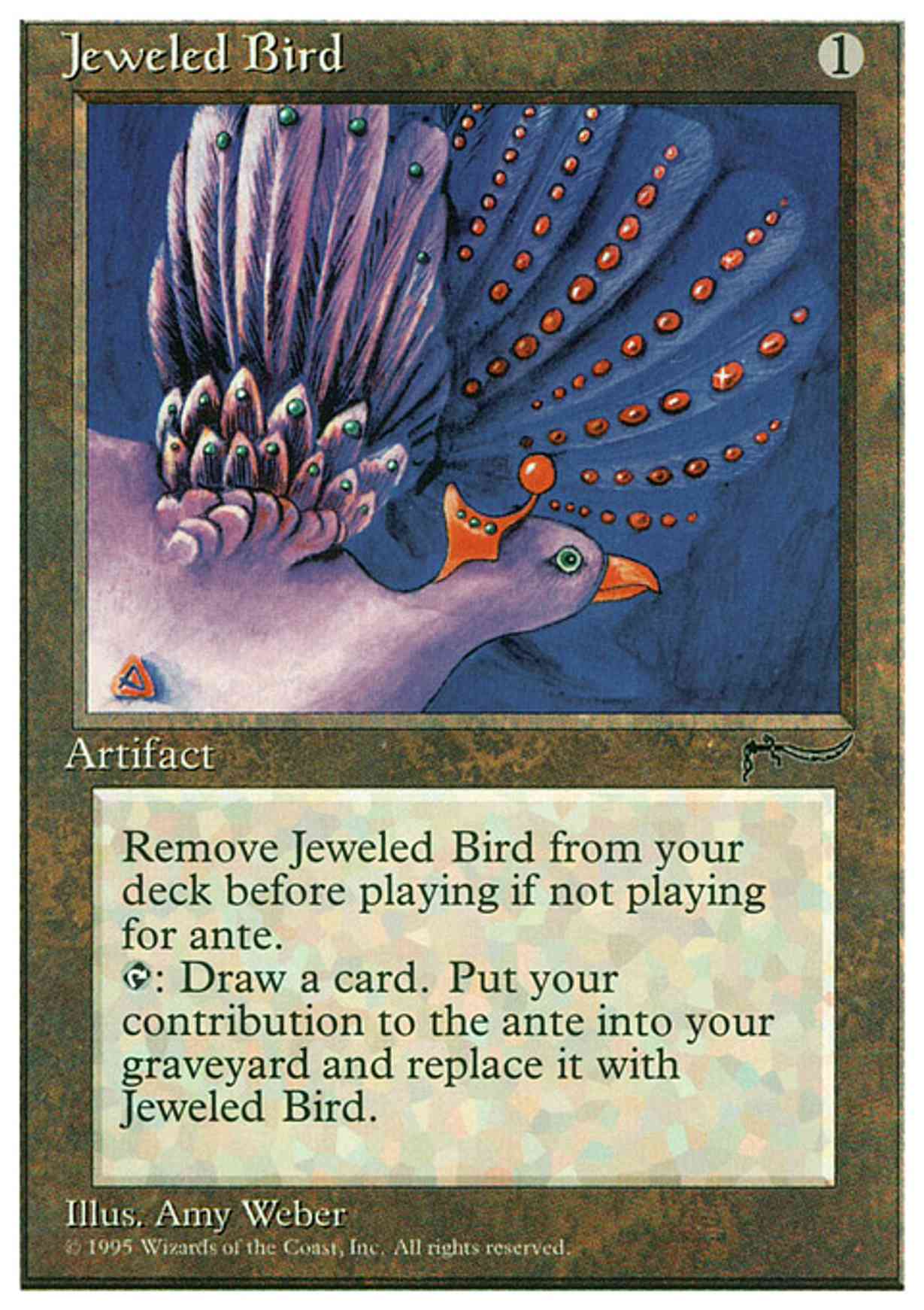 Jeweled Bird magic card front