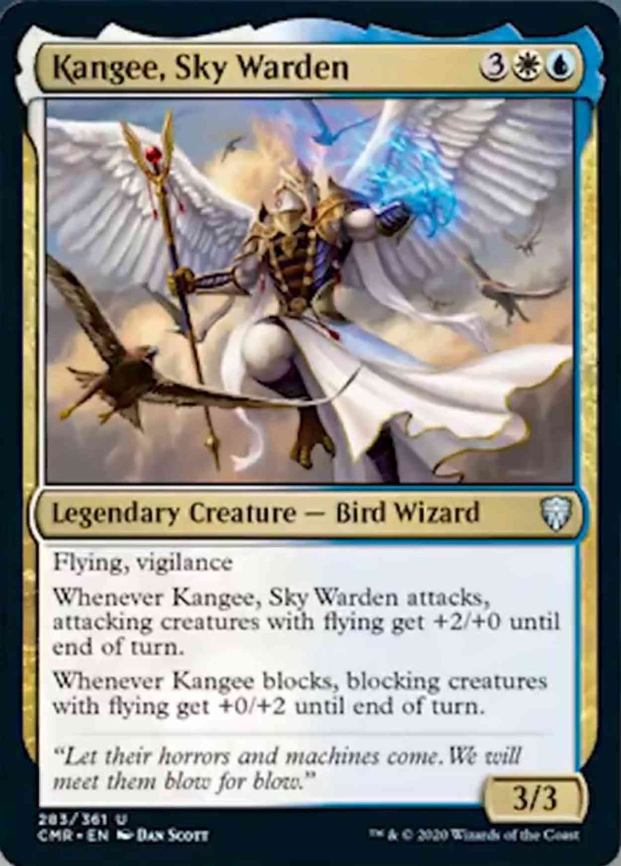 Kangee, Sky Warden magic card front