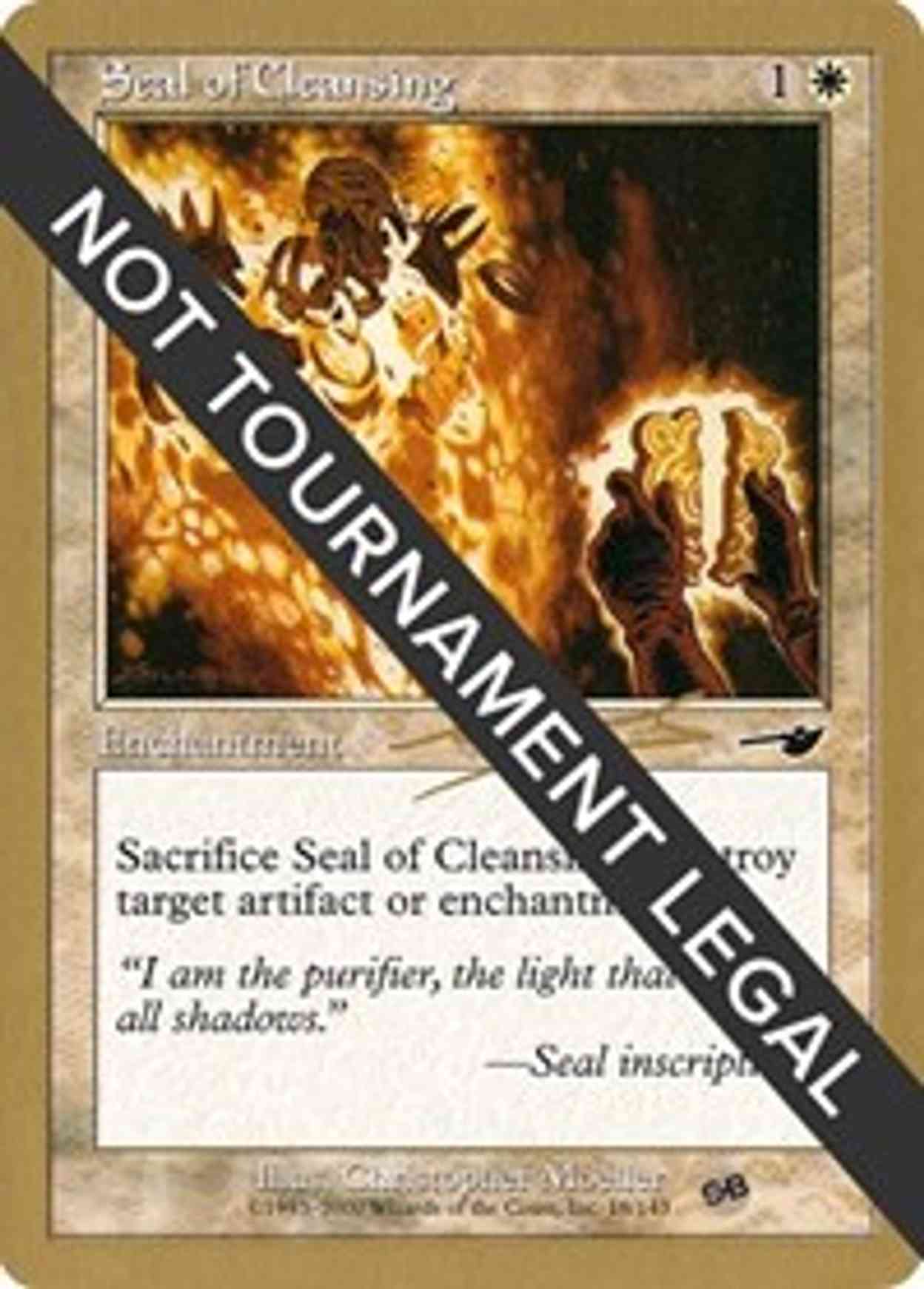 Seal of Cleansing - 2000 Nicolas Labarre (NMS) (SB) magic card front