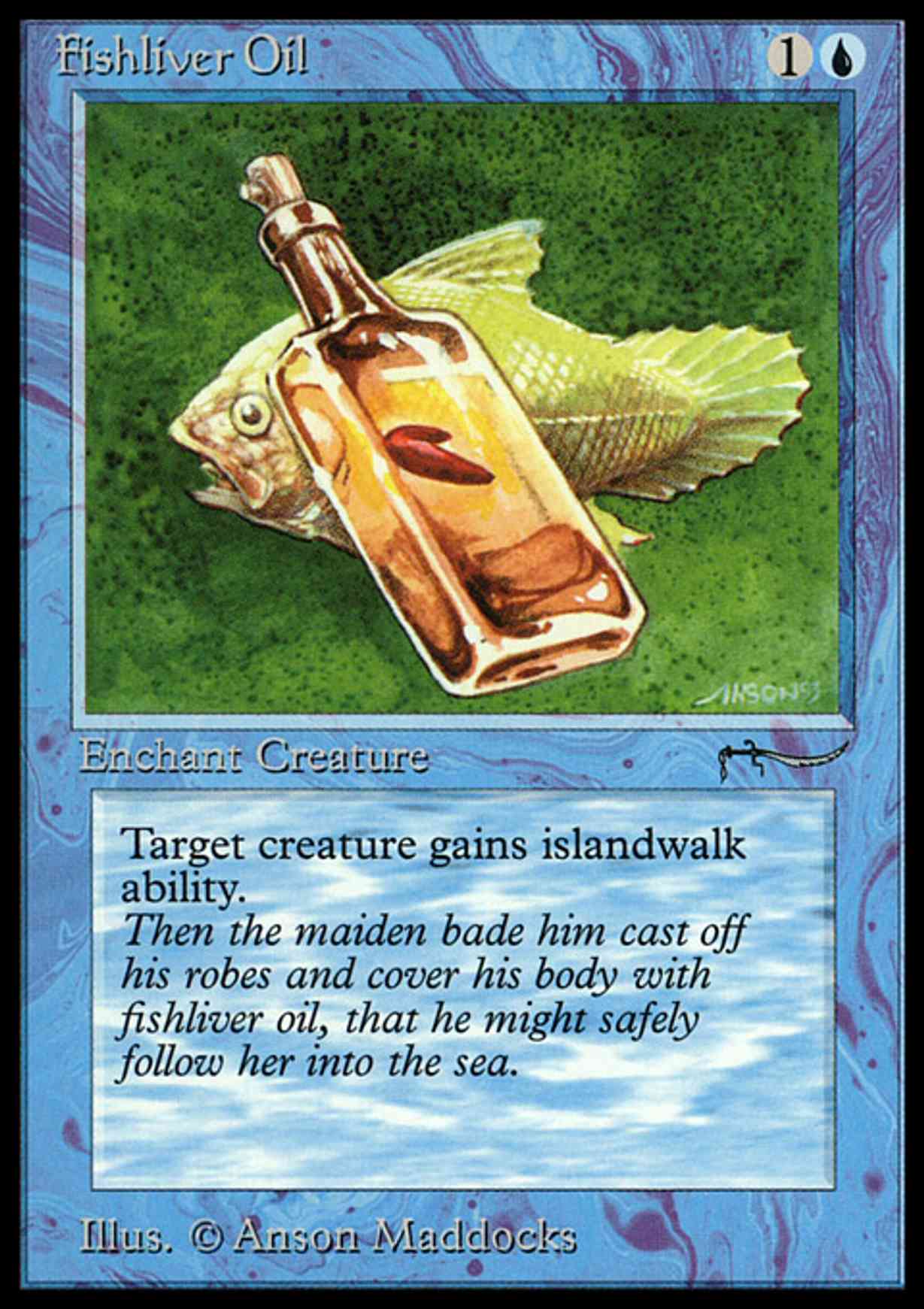 Fishliver Oil (Light) magic card front