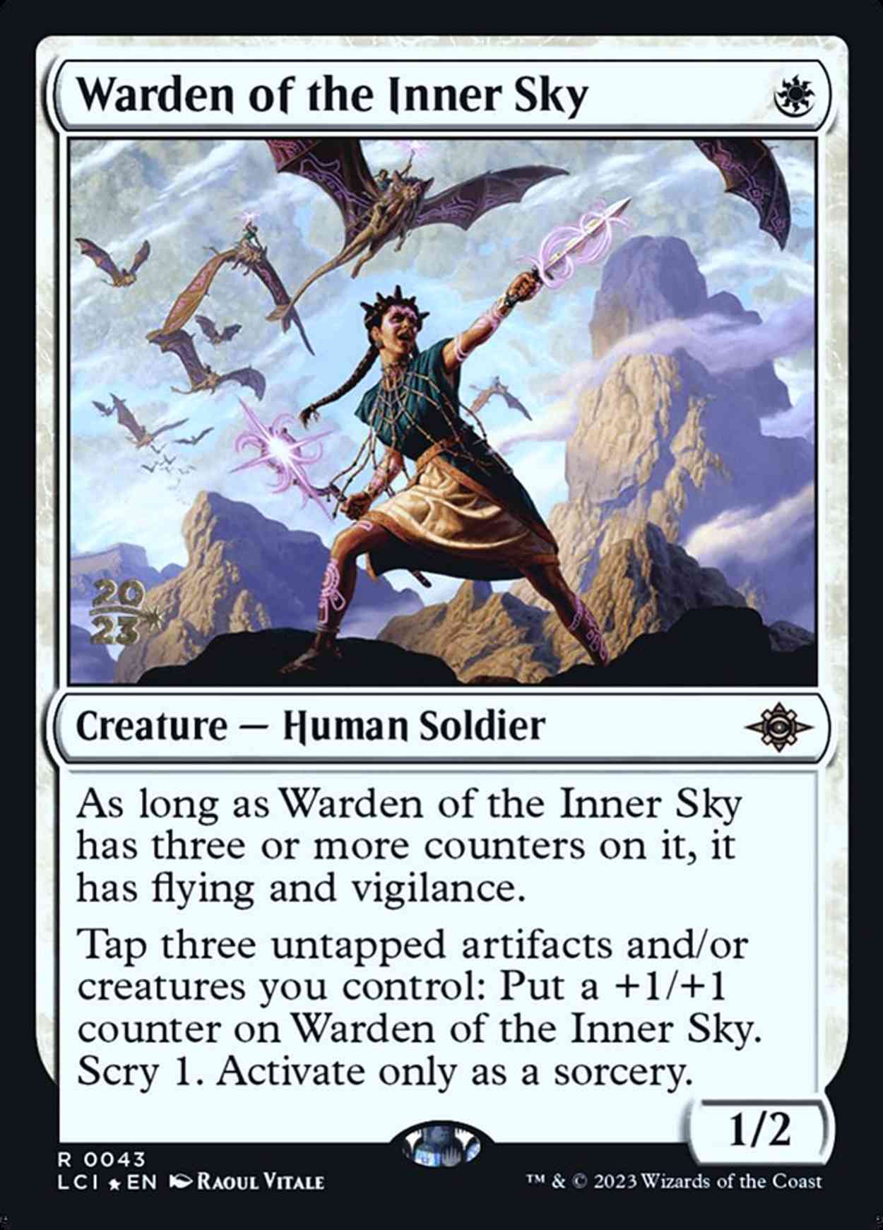 Warden of the Inner Sky magic card front