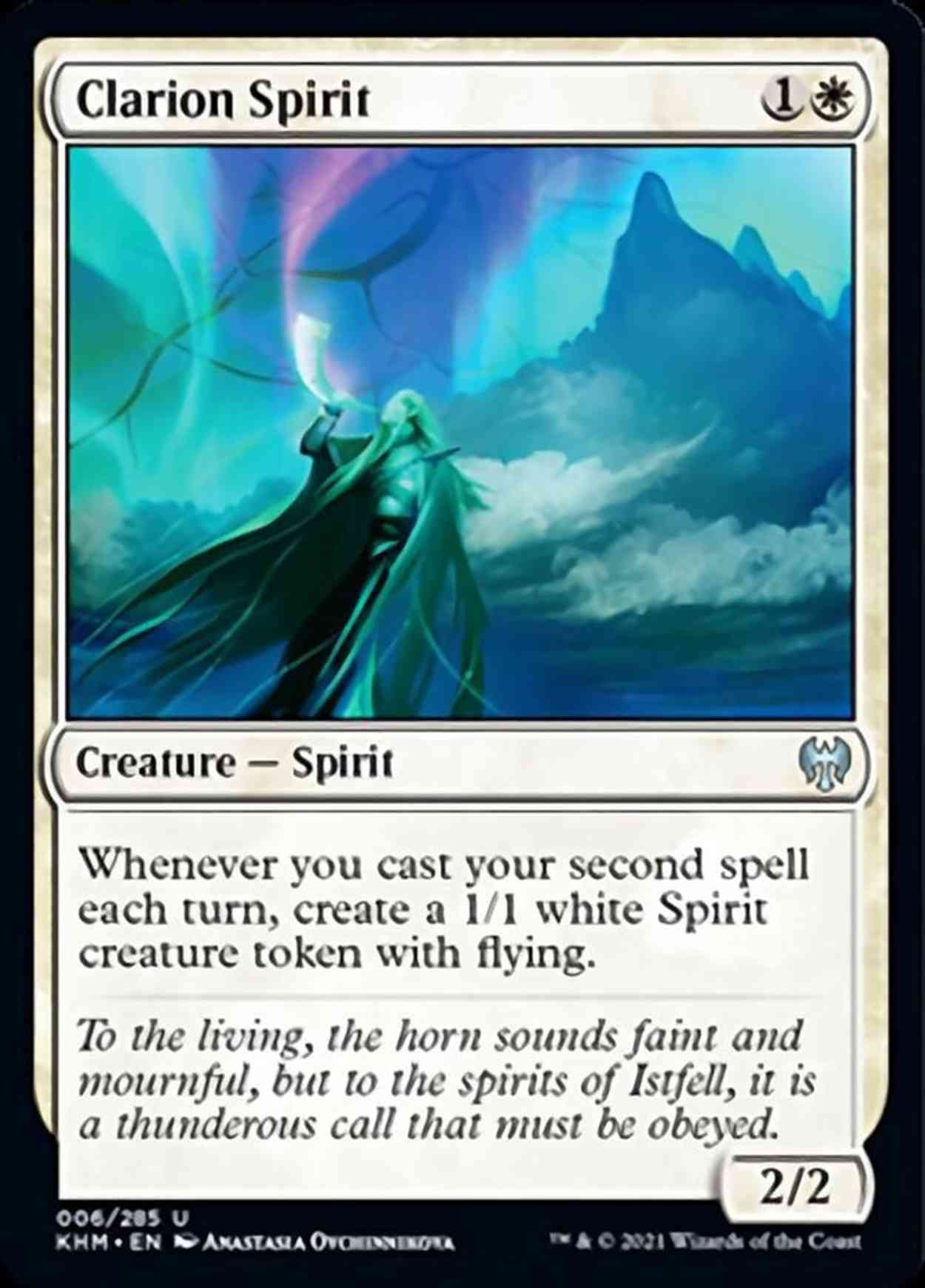 Clarion Spirit magic card front