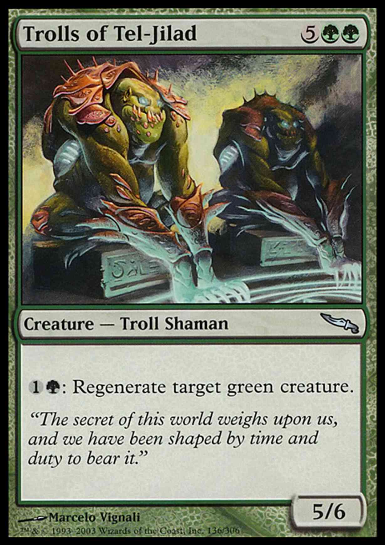 Trolls of Tel-Jilad magic card front