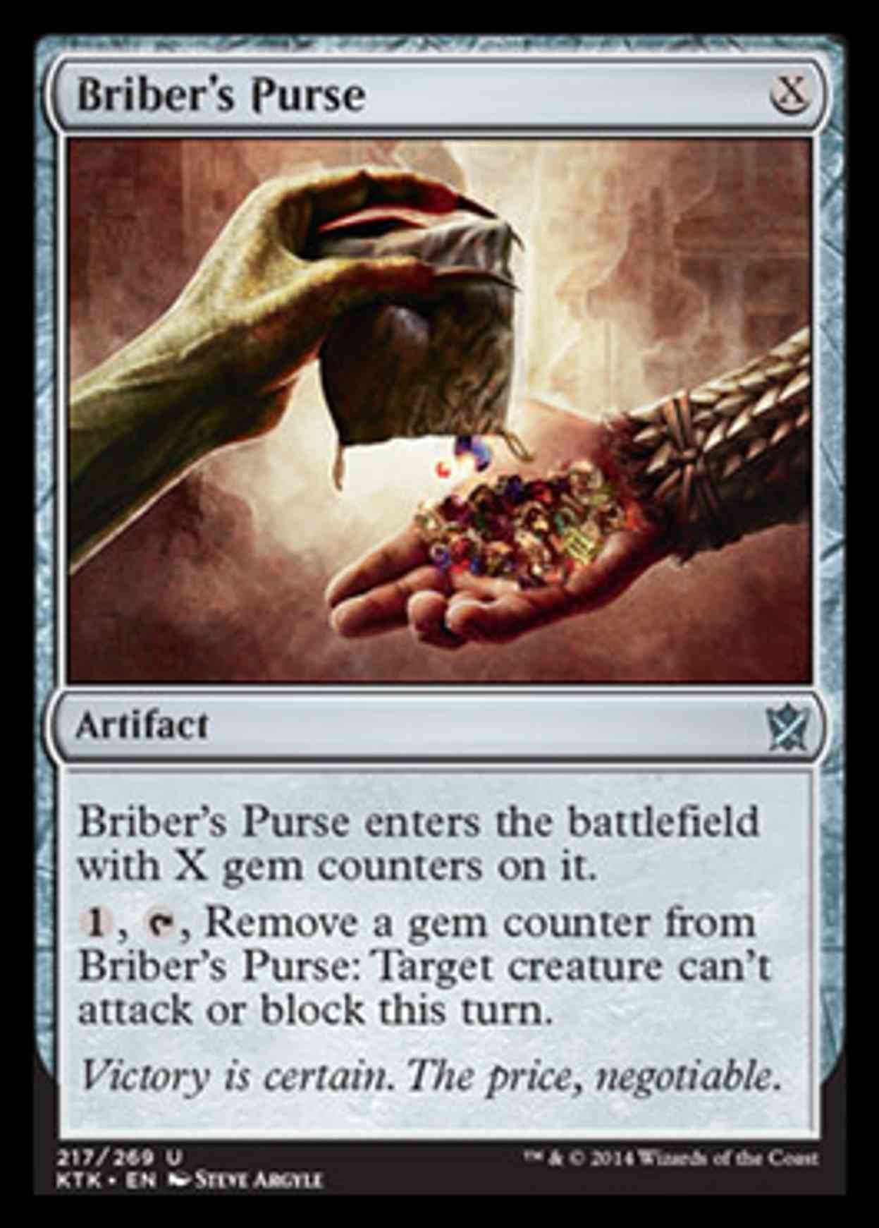 Briber's Purse magic card front