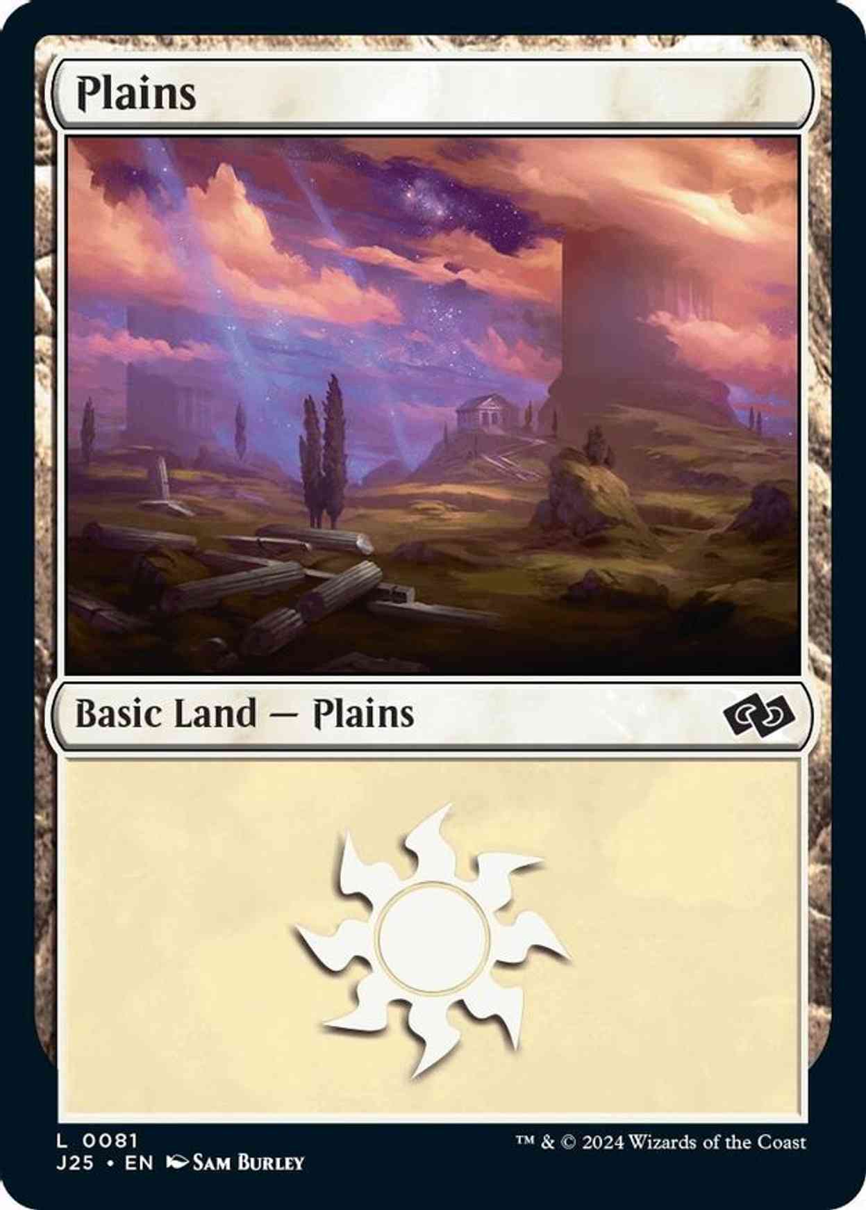 Plains (0081) magic card front