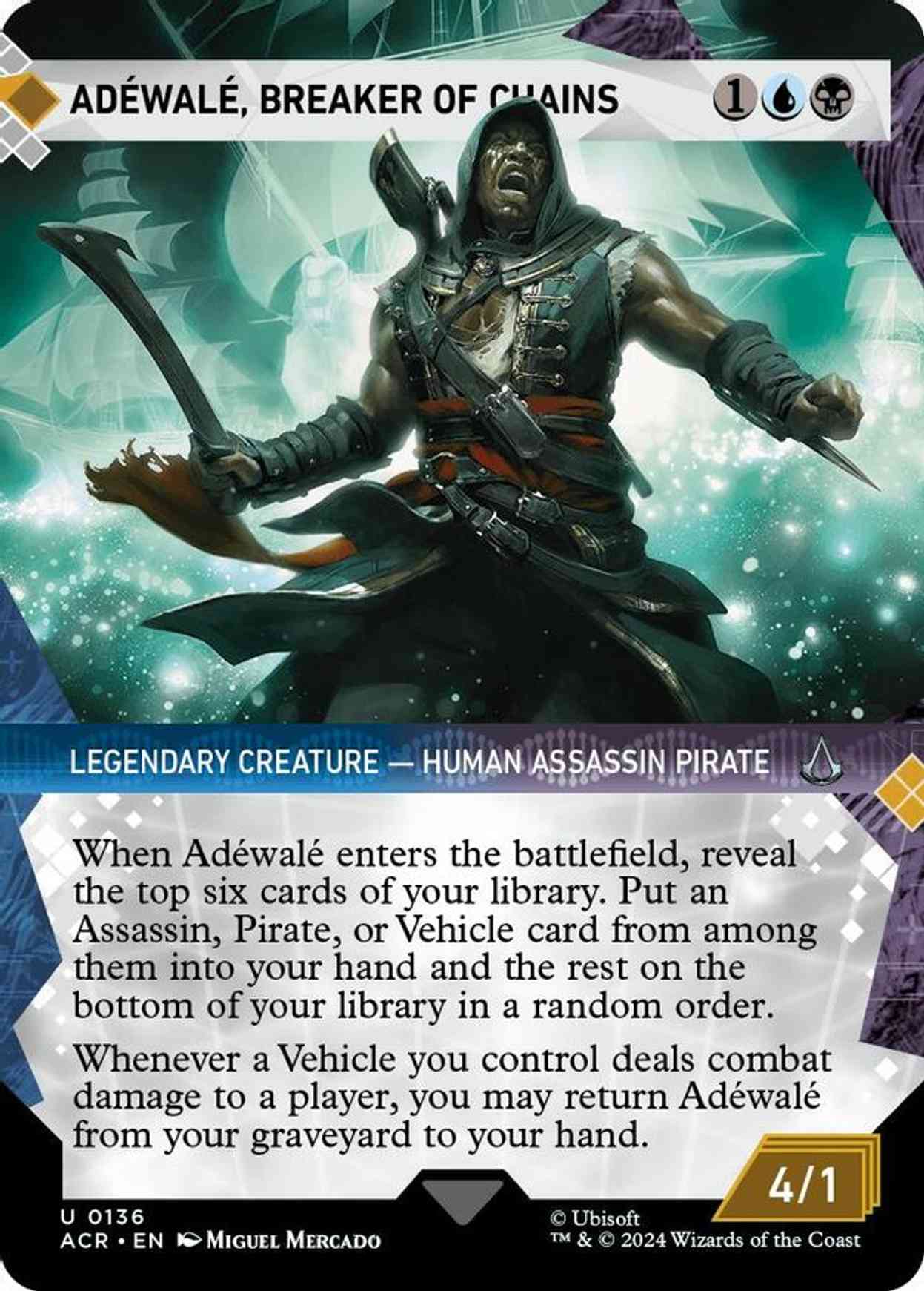 Adewale, Breaker of Chains (Showcase) magic card front